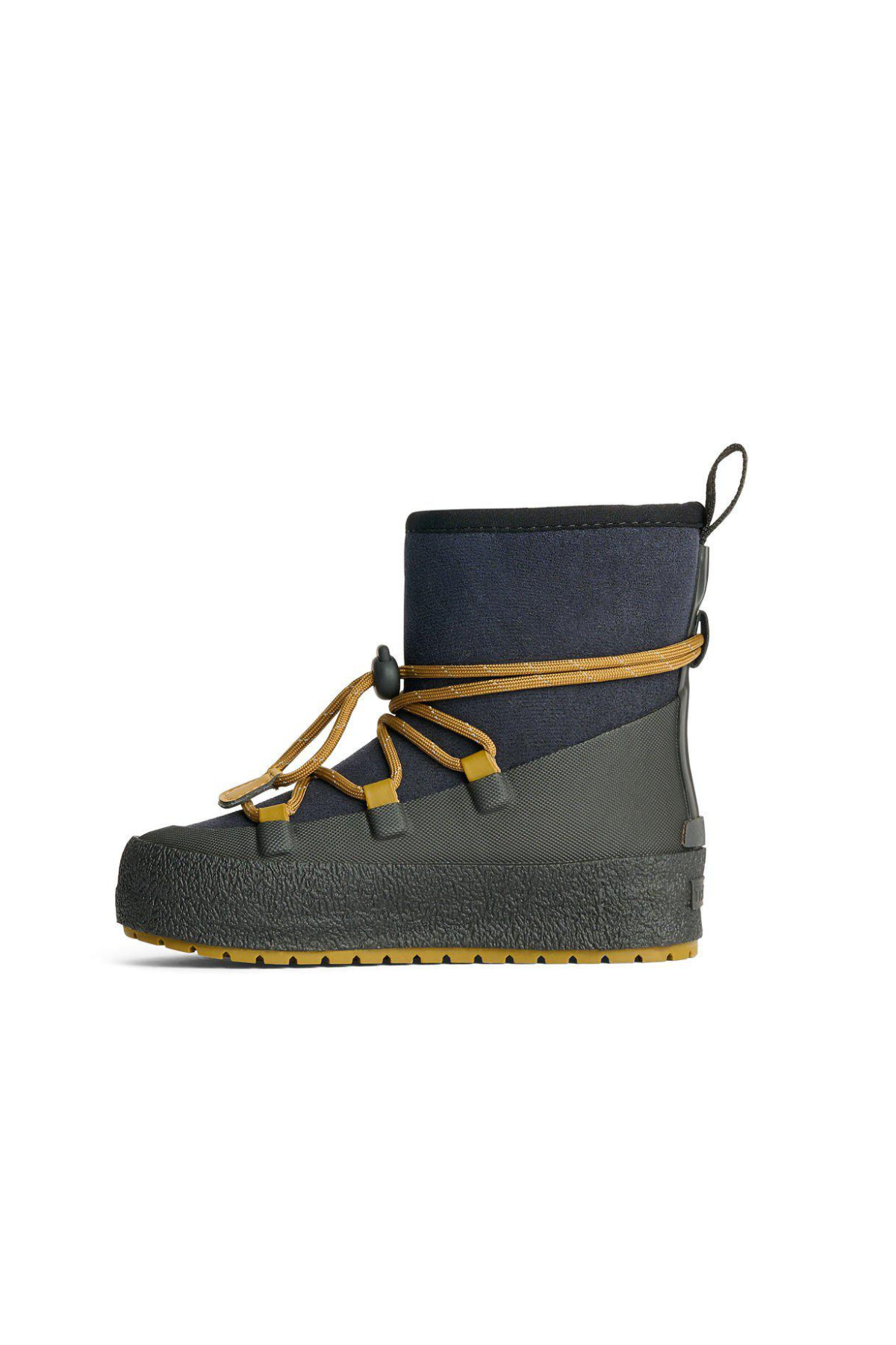 "Aspa Hybrid Jr" wasserdichter, gefütterter Stiefel | Deep Navy