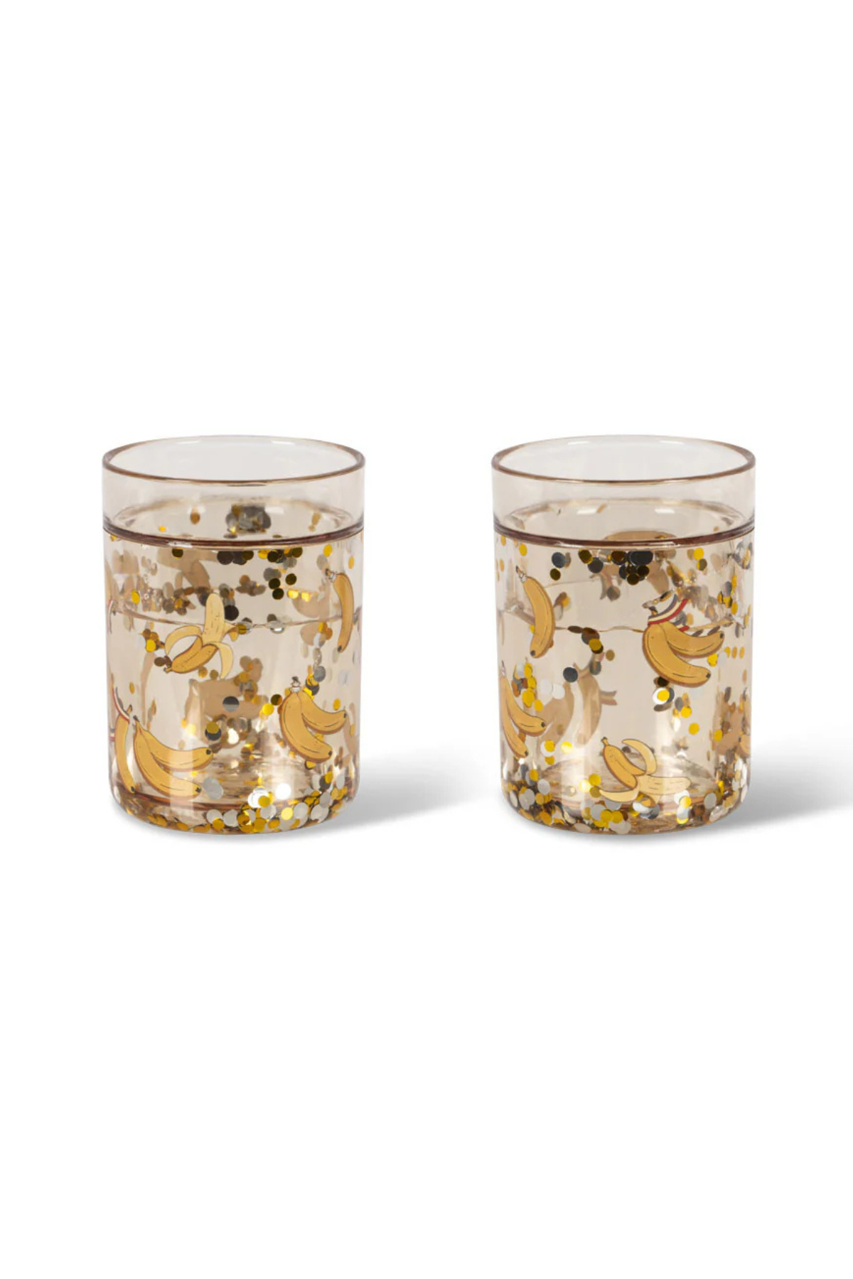 2er-Set Becher "LET'S GO BANANAS"