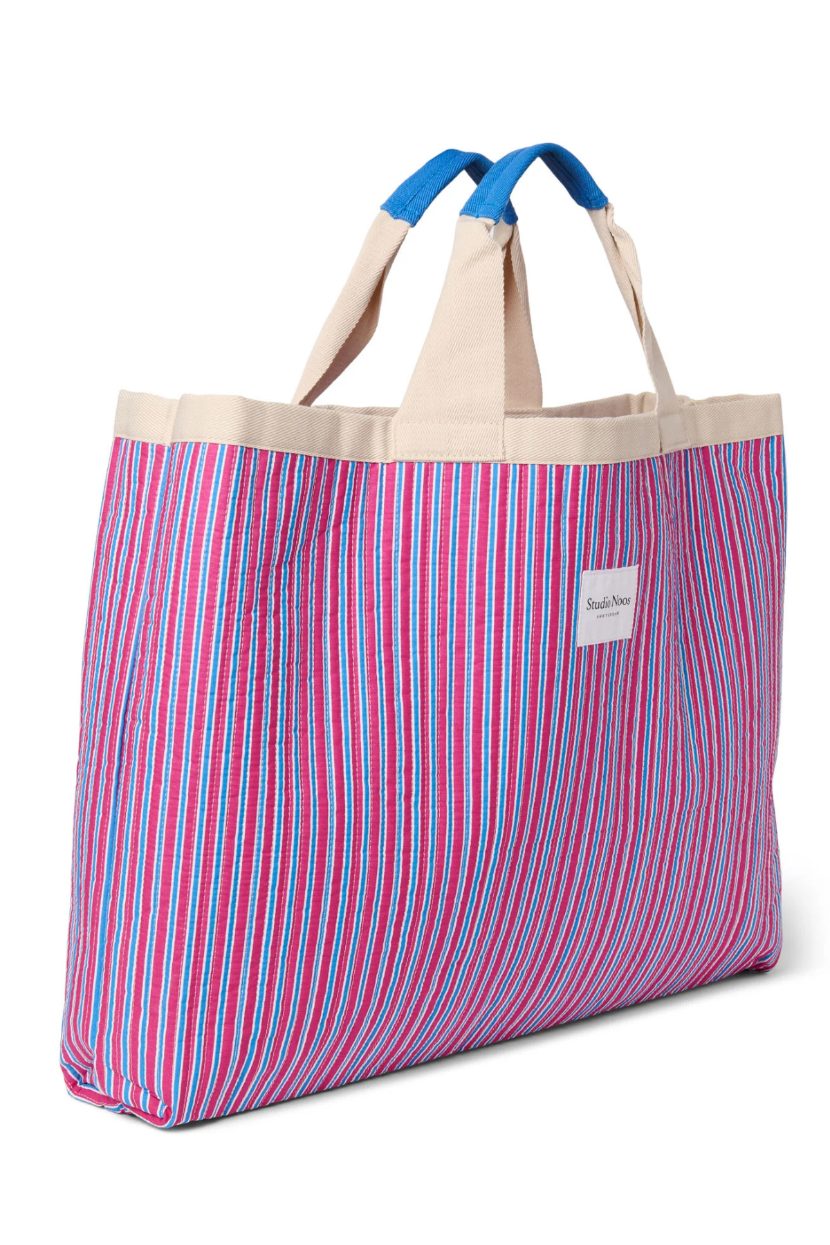 Beach Bag | Rosa Poplin Striped