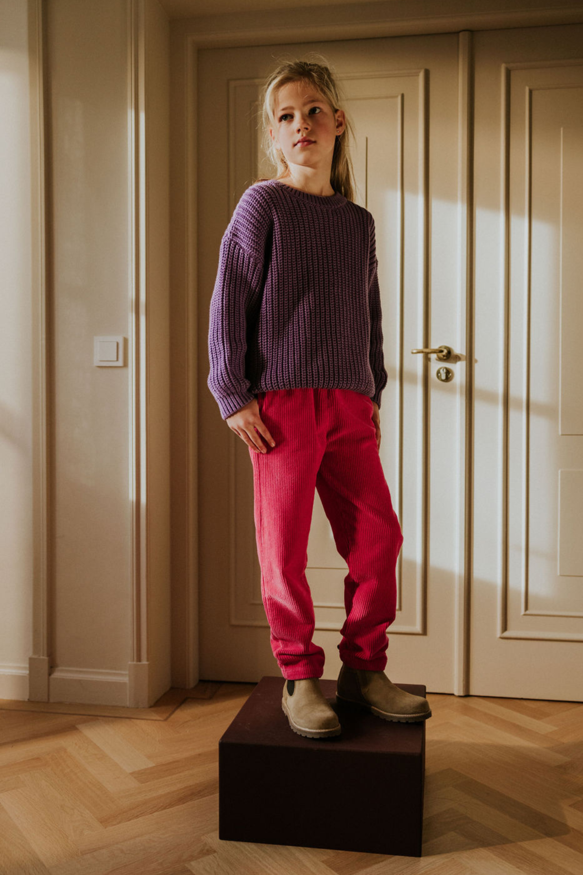 Hosen "Beau" Cordsamt | verschiedene Farben