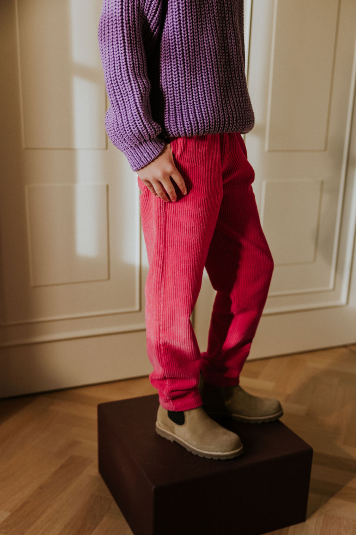 Hosen "Beau" Cordsamt | verschiedene Farben
