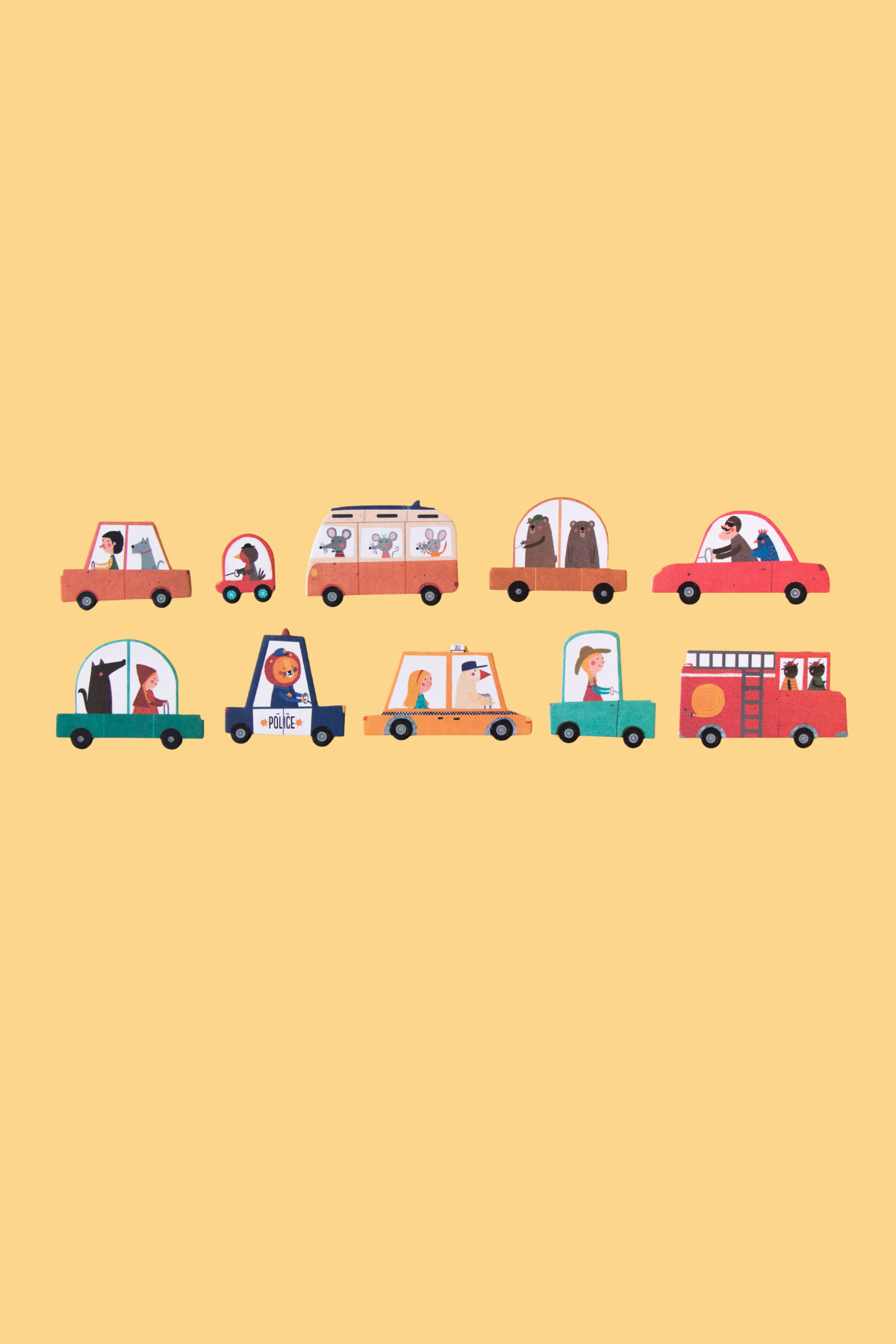 Puzzle | BEEP, BEEP! | 48 Teile | ab 3 Jahren