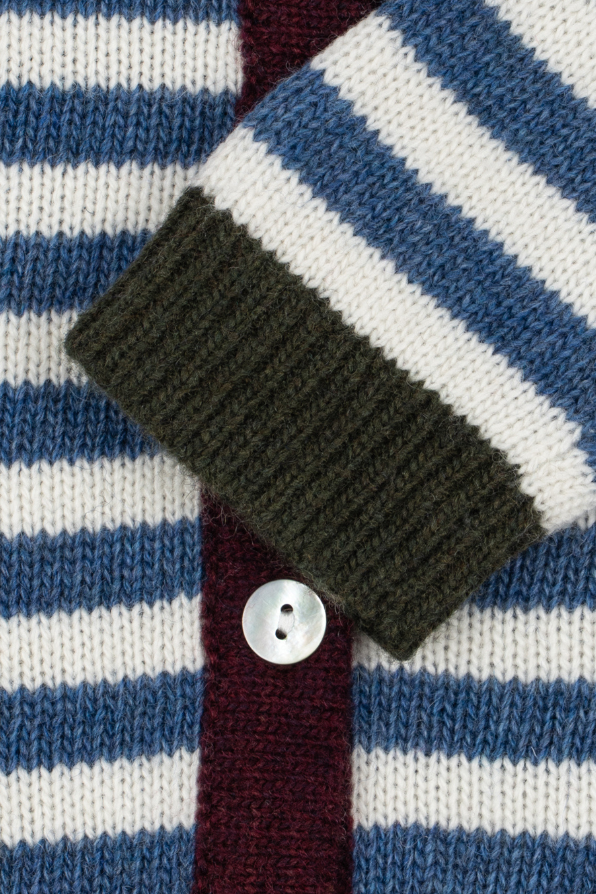 Cardigan "Belou" aus Wolle-Mix | AUTUMN STRIPE