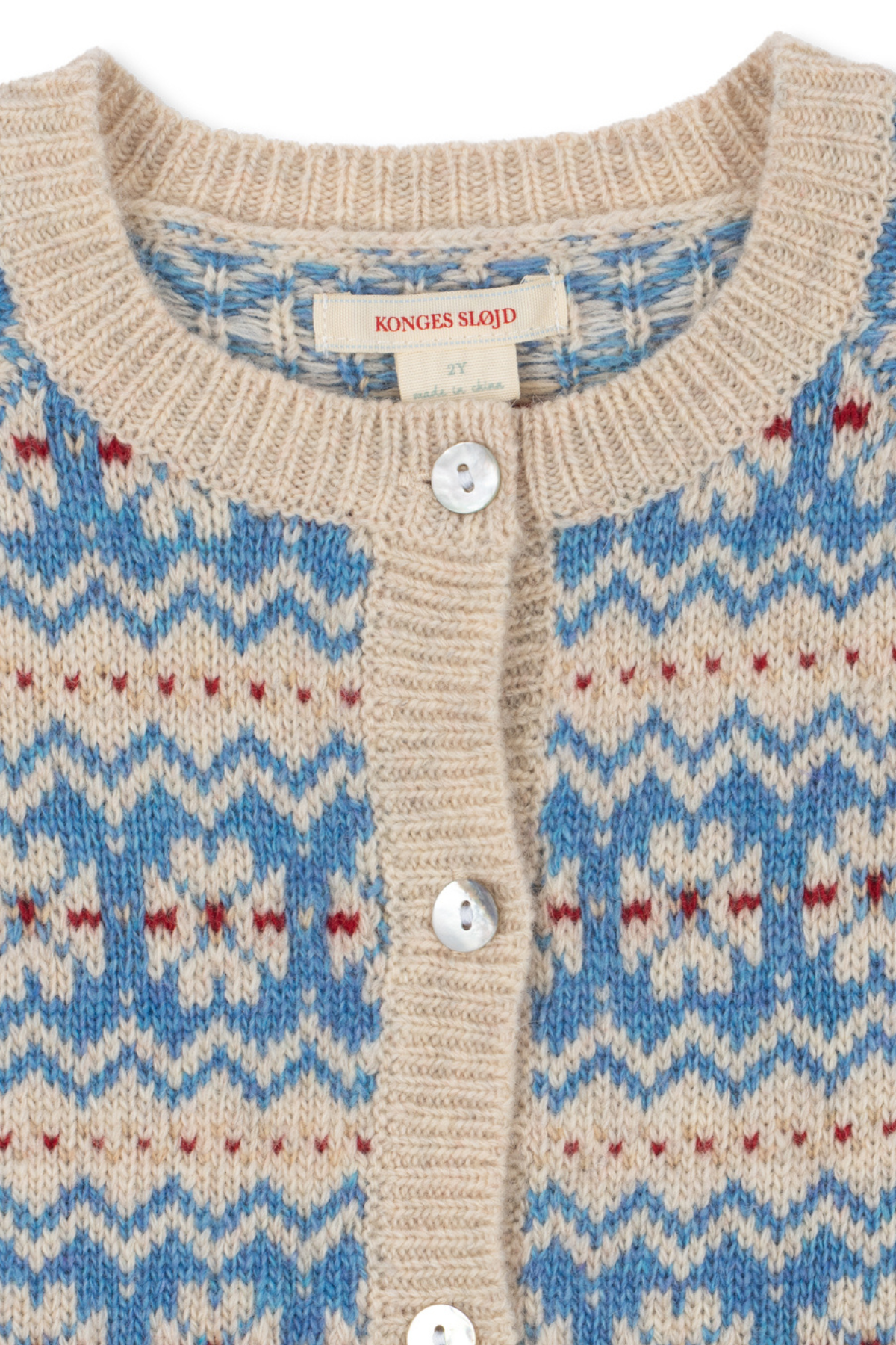 Cardigan "Billi" aus Wolle-Mix | BLUE MULTI
