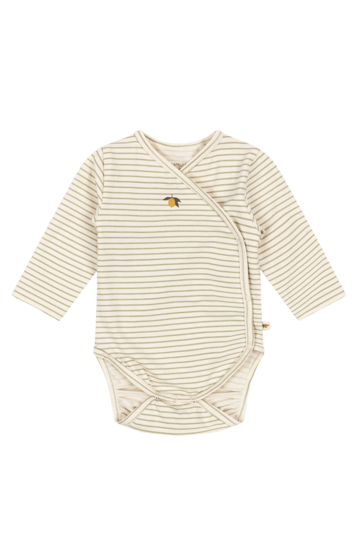 Wickelbody Langarm "Lemon" Newborn