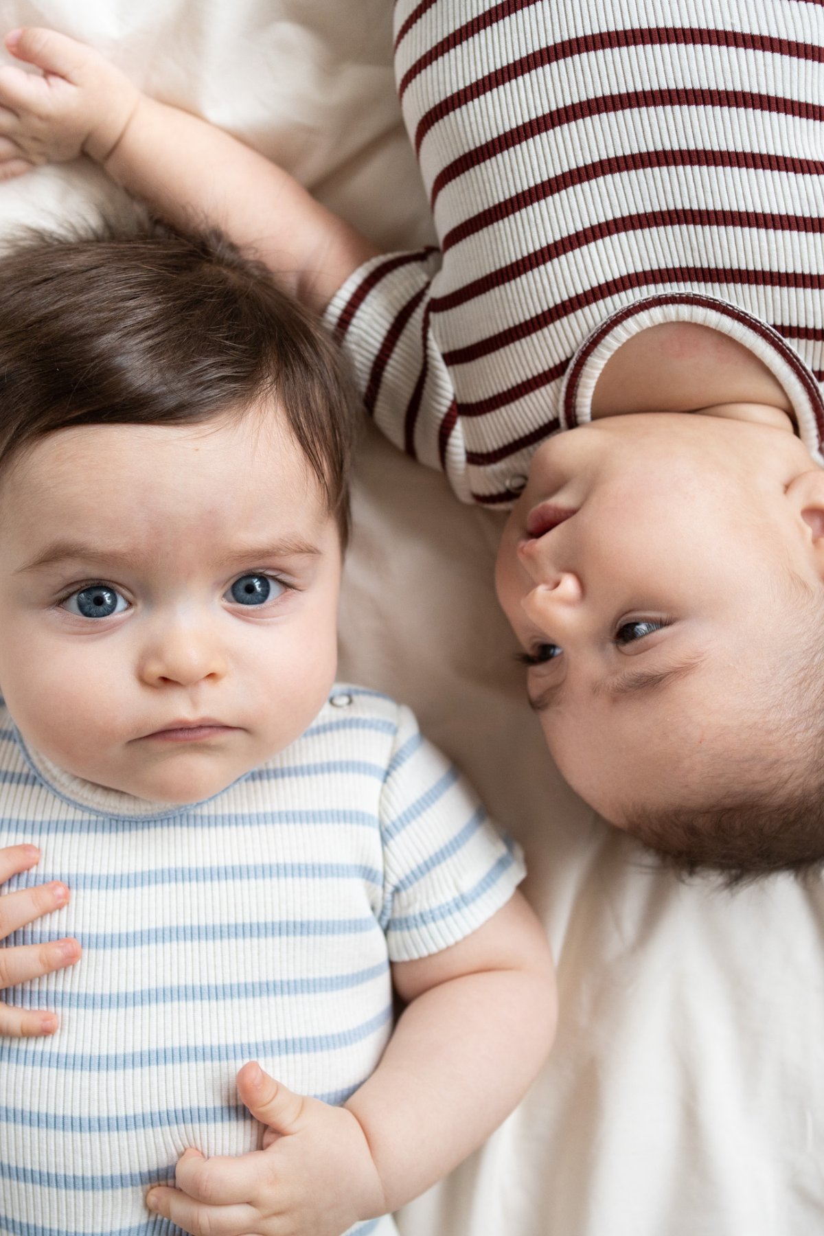 Kurzarm-Body "Buddy" aus Seide-Baumwolle | verschiedene Farben