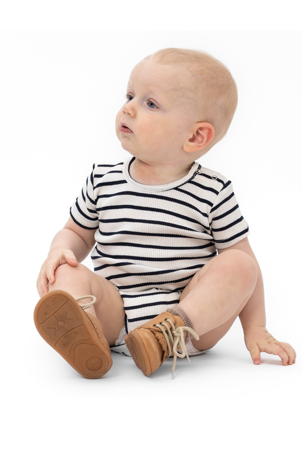 Kurzarm-Body "Buddy" aus Seide-Baumwolle | verschiedene Farben