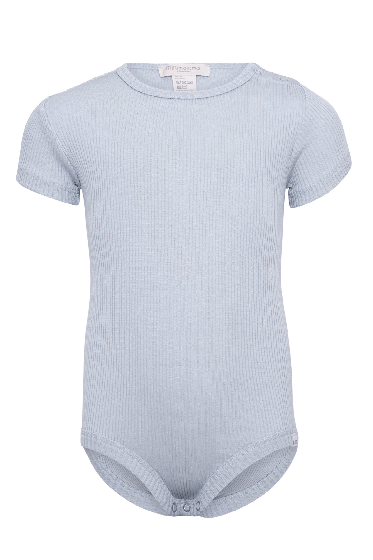 Kurzarm-Body "Buddy" aus Seide-Baumwolle | verschiedene Farben