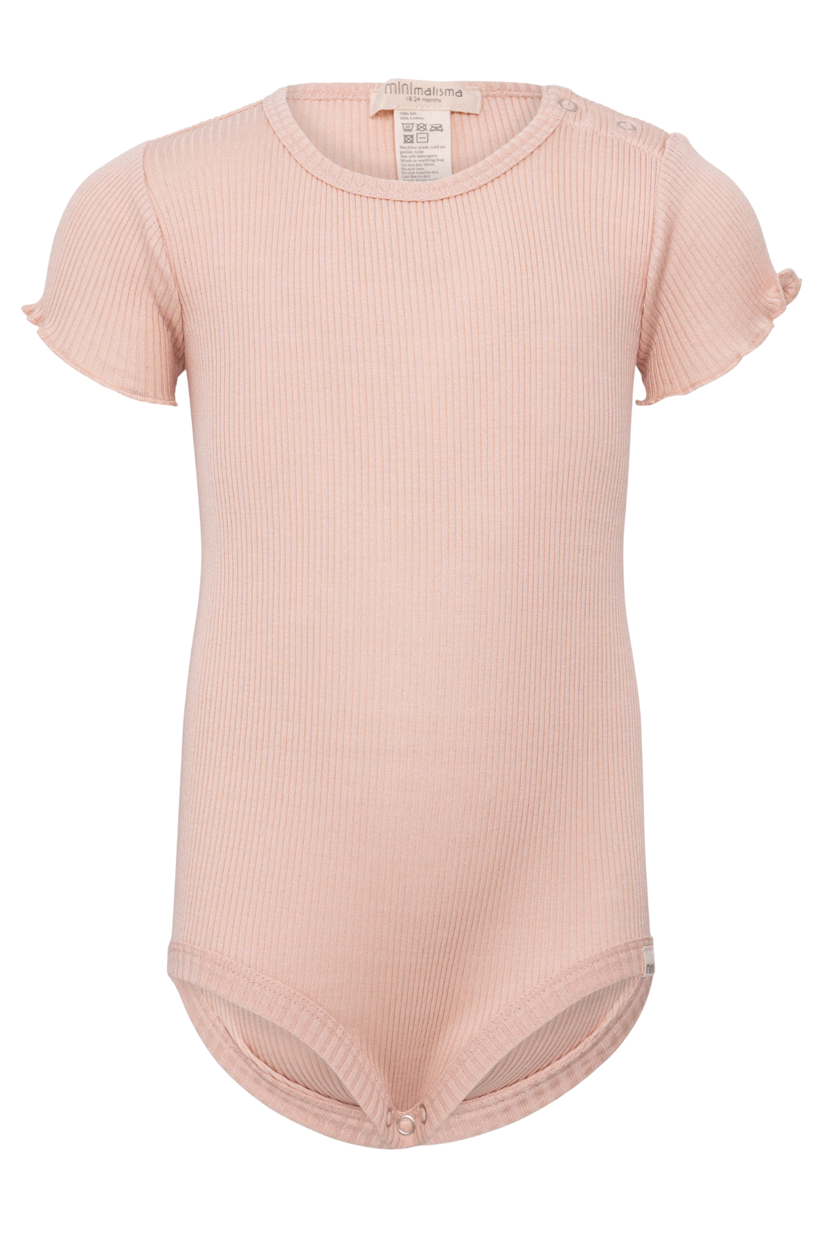 Kurzarm-Body "Buddy" aus Seide-Baumwolle | verschiedene Farben