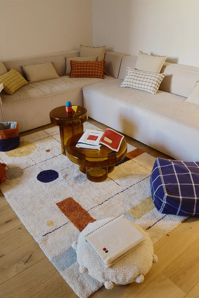 Waschbarer Teppich "GEOMETRICAL SHAPES"