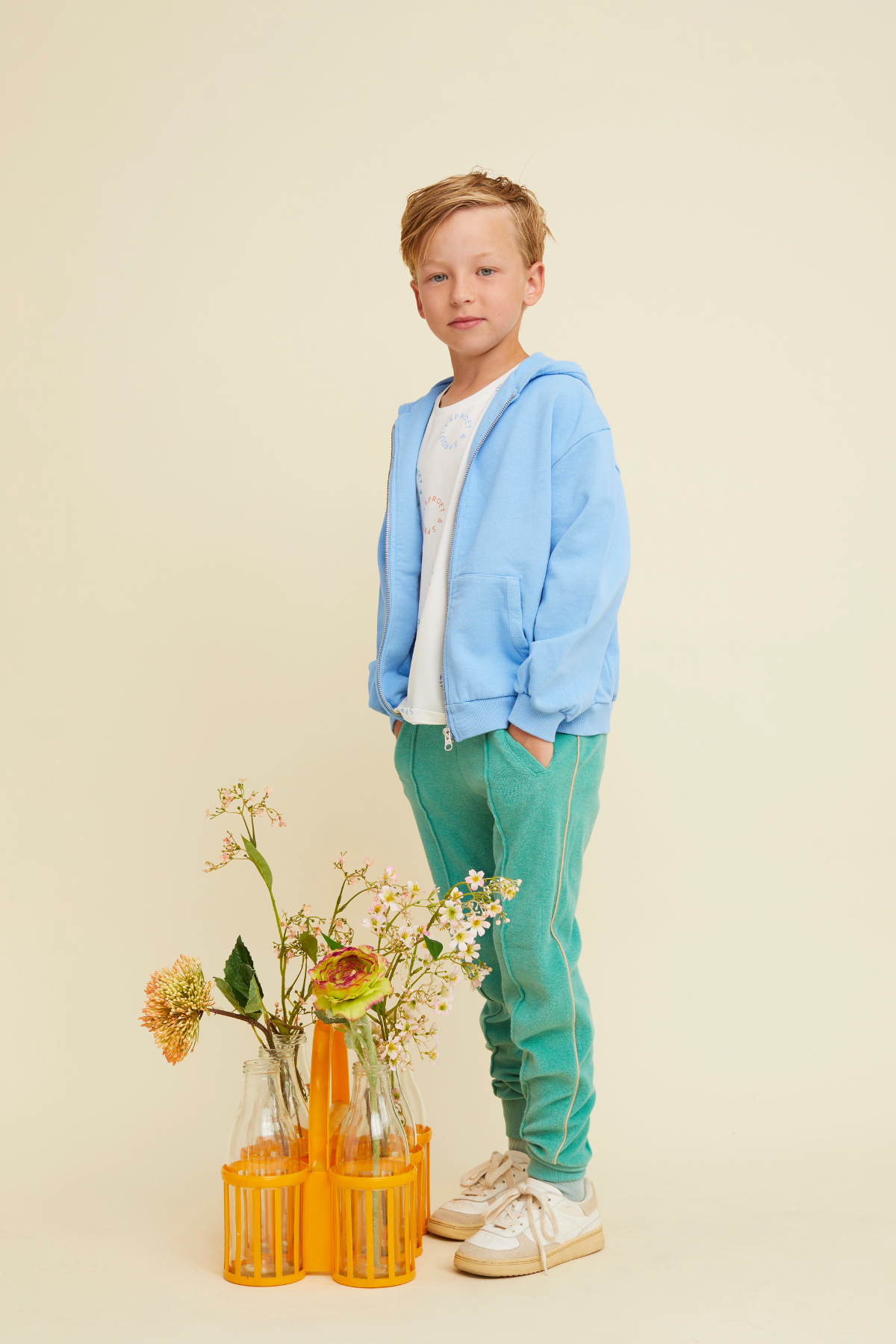 Cardigan mit Kapuze | Breezy Blue