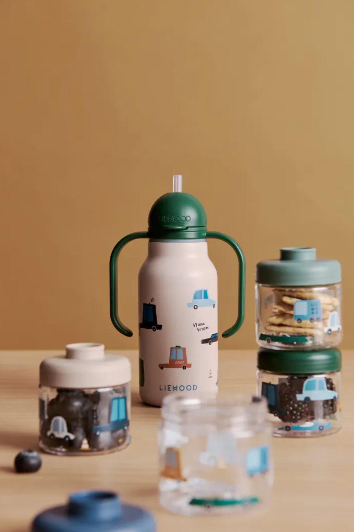 Trinkflasche "Kimmie" mit Griffen 250 ml | verschiedene Muster