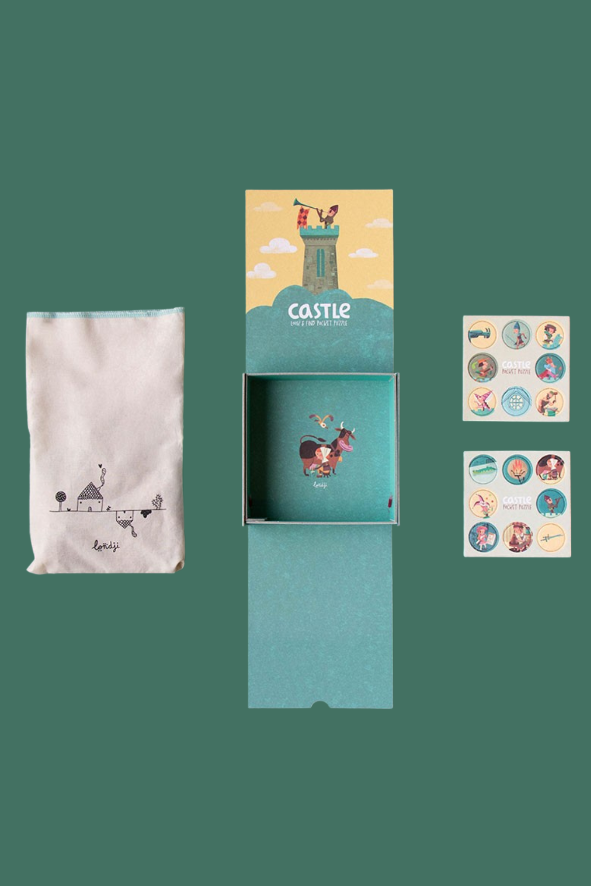 Pocket Puzzle | Castle | 100 Teile