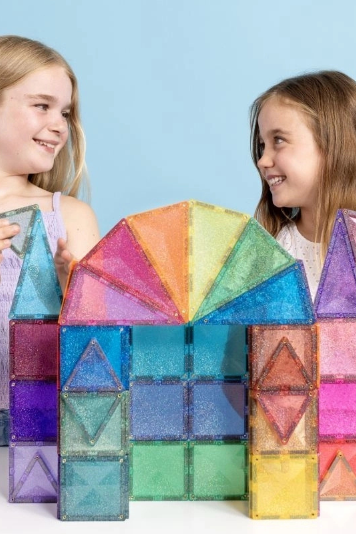 Magnetbausteine "Glitter Castle Pack" 48 Teile