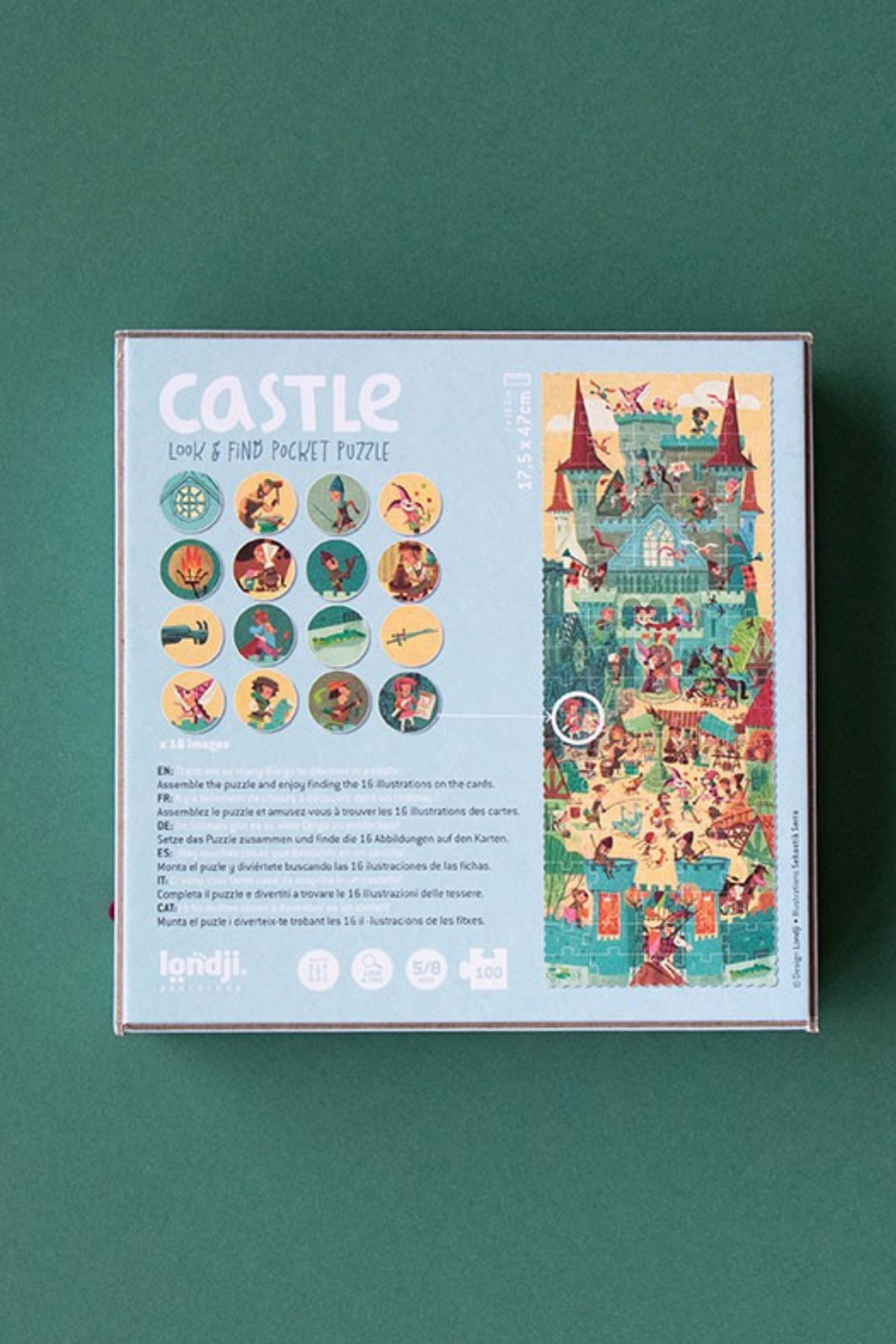 Pocket Puzzle | Castle | 100 Teile