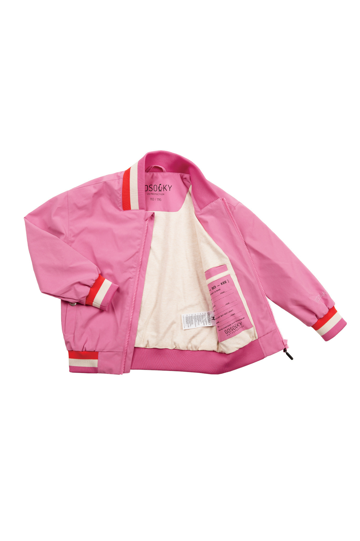 Jacke "CATFISH WISH" | wild orchid pink