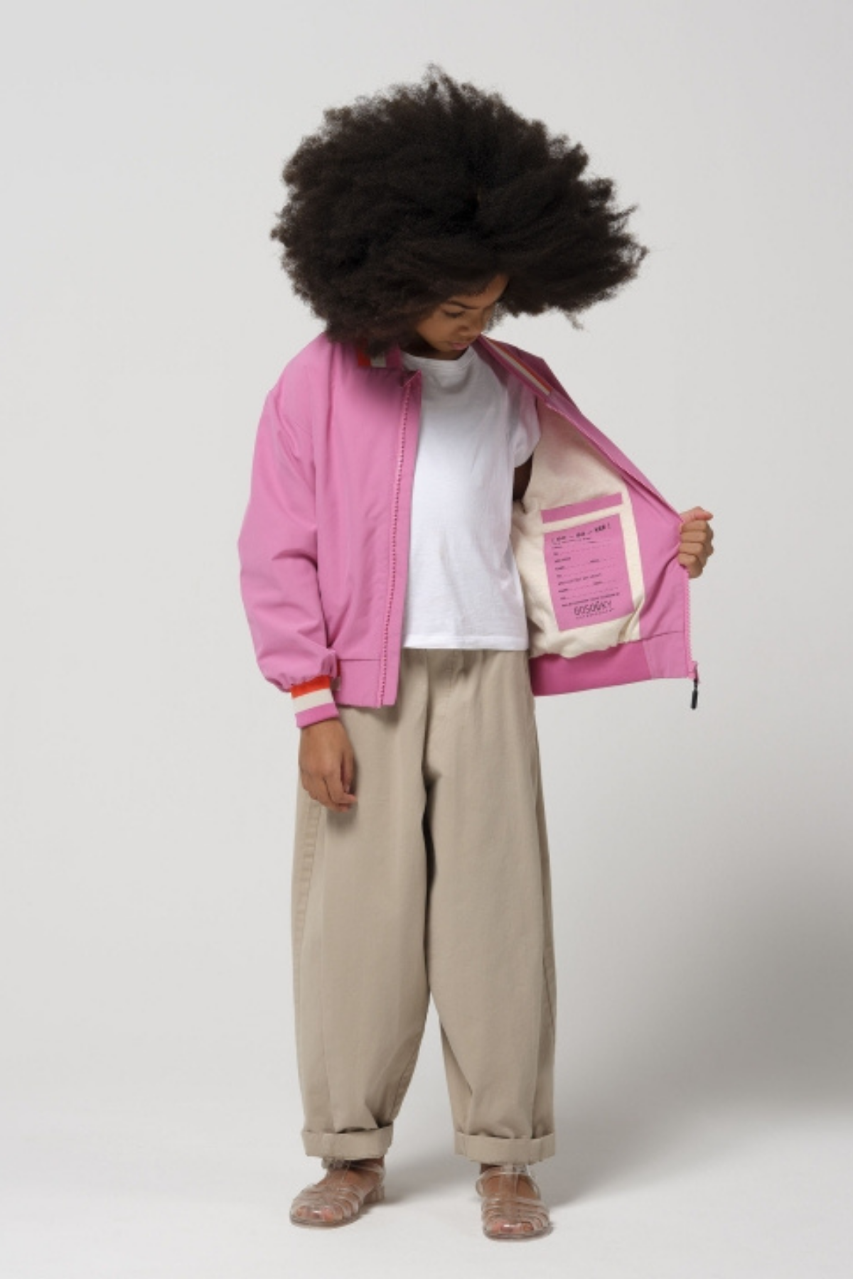 Jacke "CATFISH WISH" | wild orchid pink