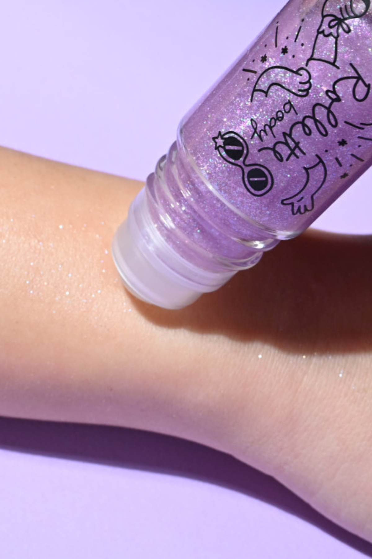 Veganes Glitzer Body Gel | verschiedene Farben