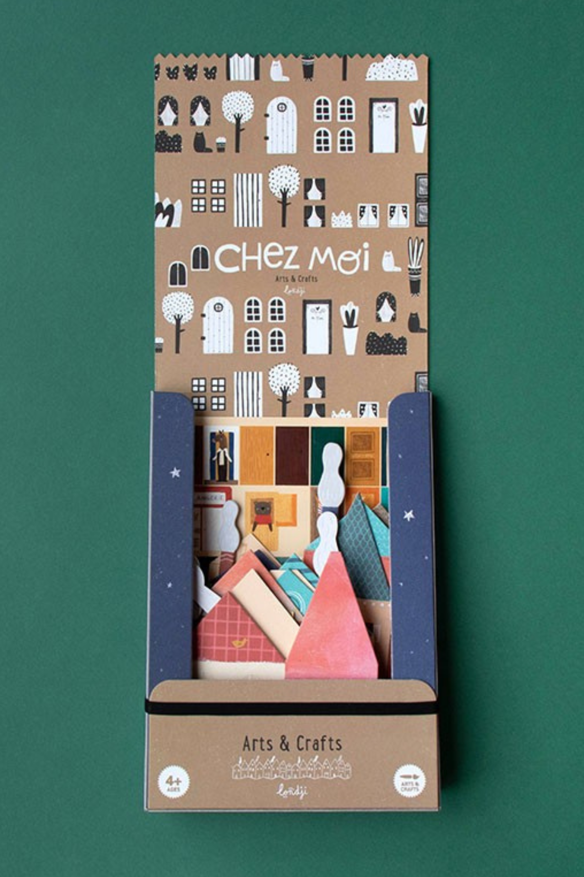 Wiederverwendbares Stickerbuch | Chez Moi | 185 Sticker