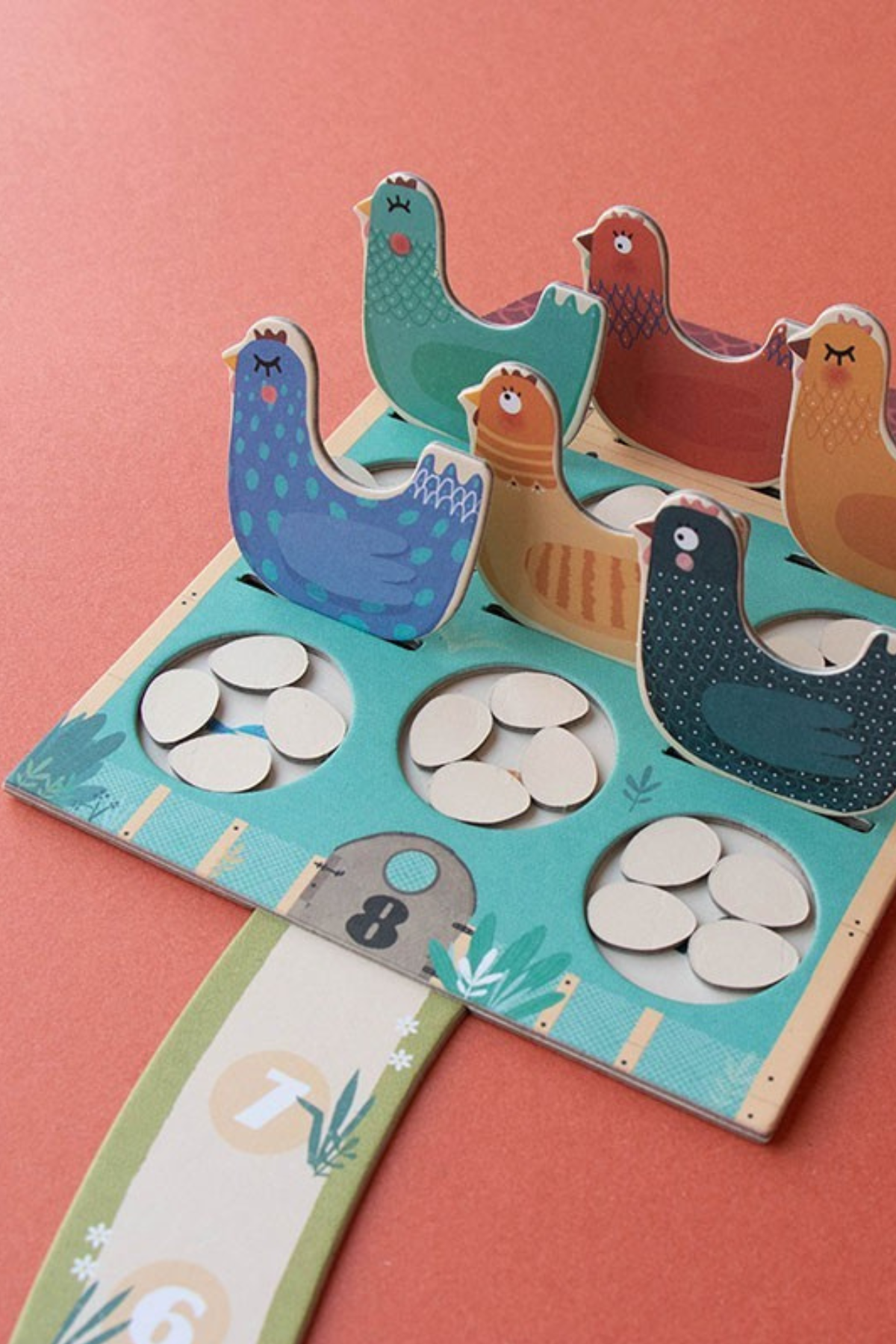 Pocket Spiel "Cluck Cluck! The Fox!t" | ab 4 Jahren