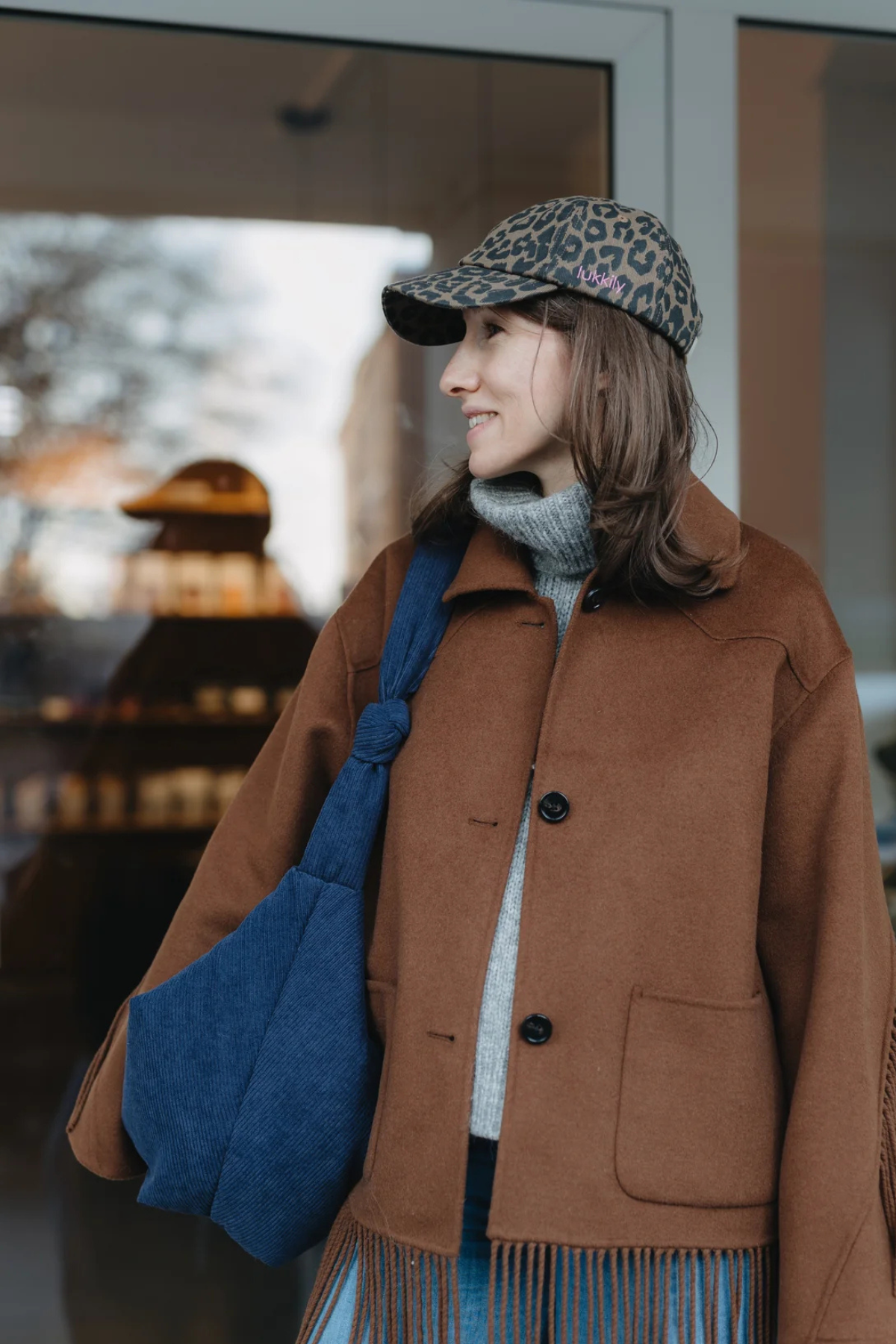 Mom Bag | Lukkily Bag #1 | Cord Navy