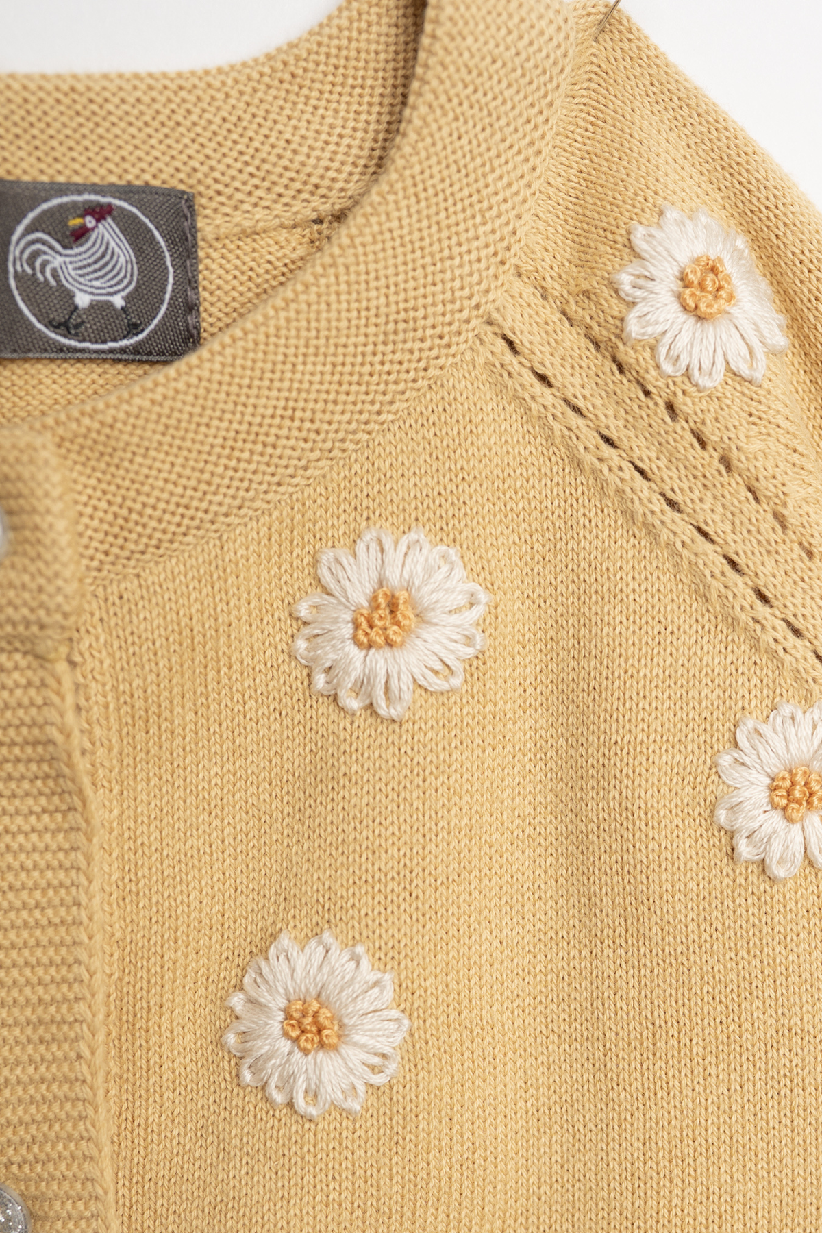 Cardigan "Daisy" mit Stickerei