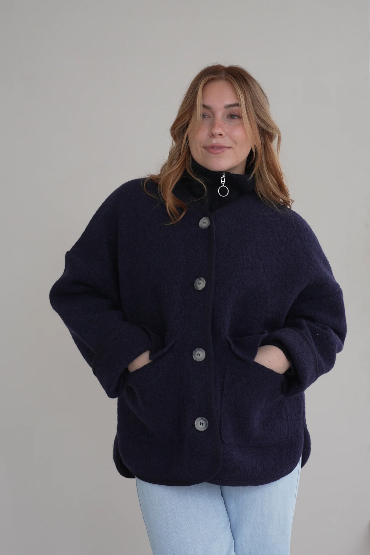Walk-Jacke oversized für Erwachsene | verschiedene Farben