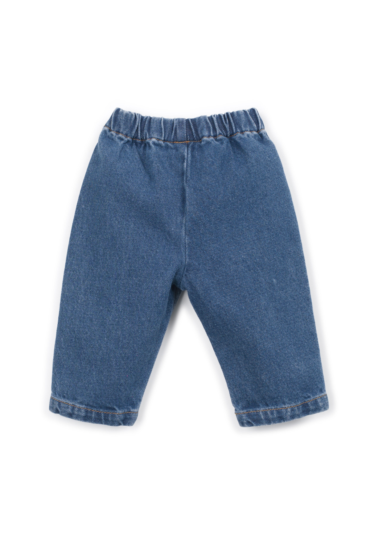 Jeans mit elastischem Bund | Blue Denim