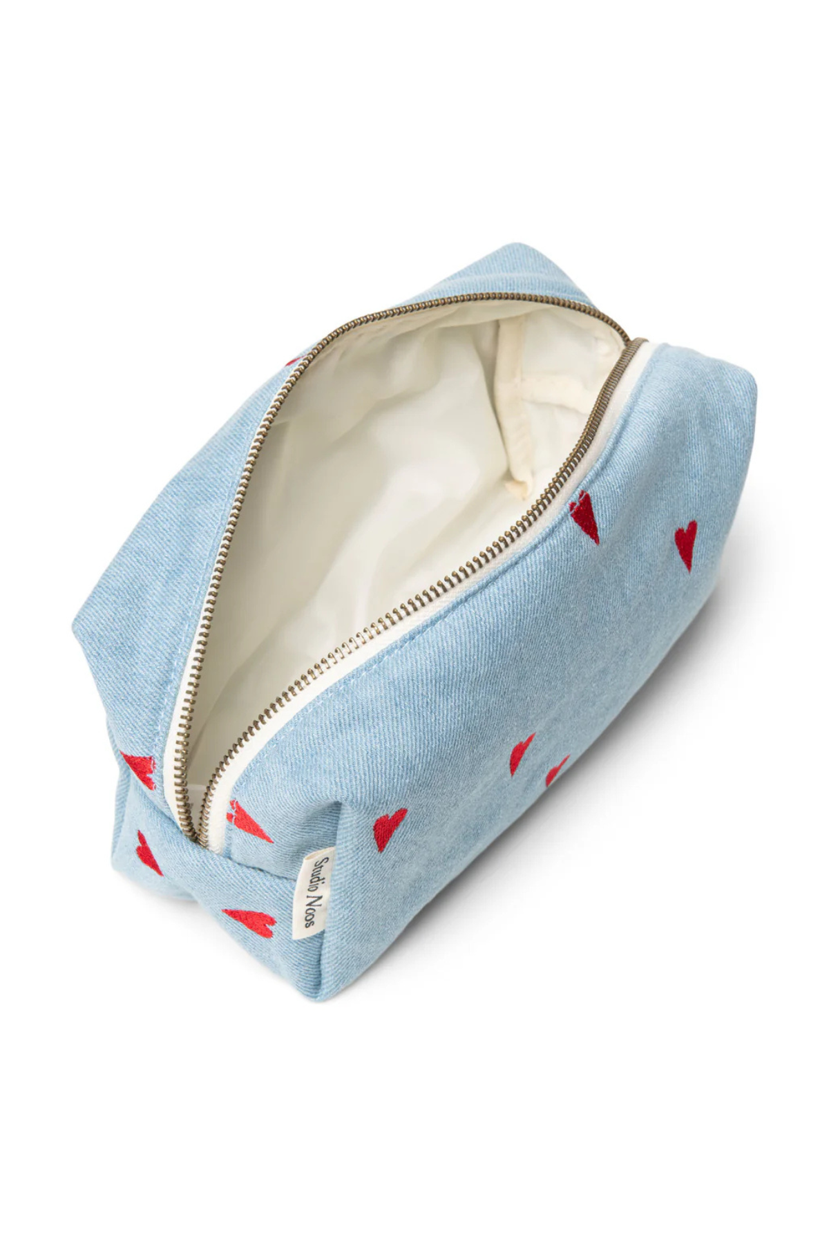 Kulturbeutel | Denim Hearts