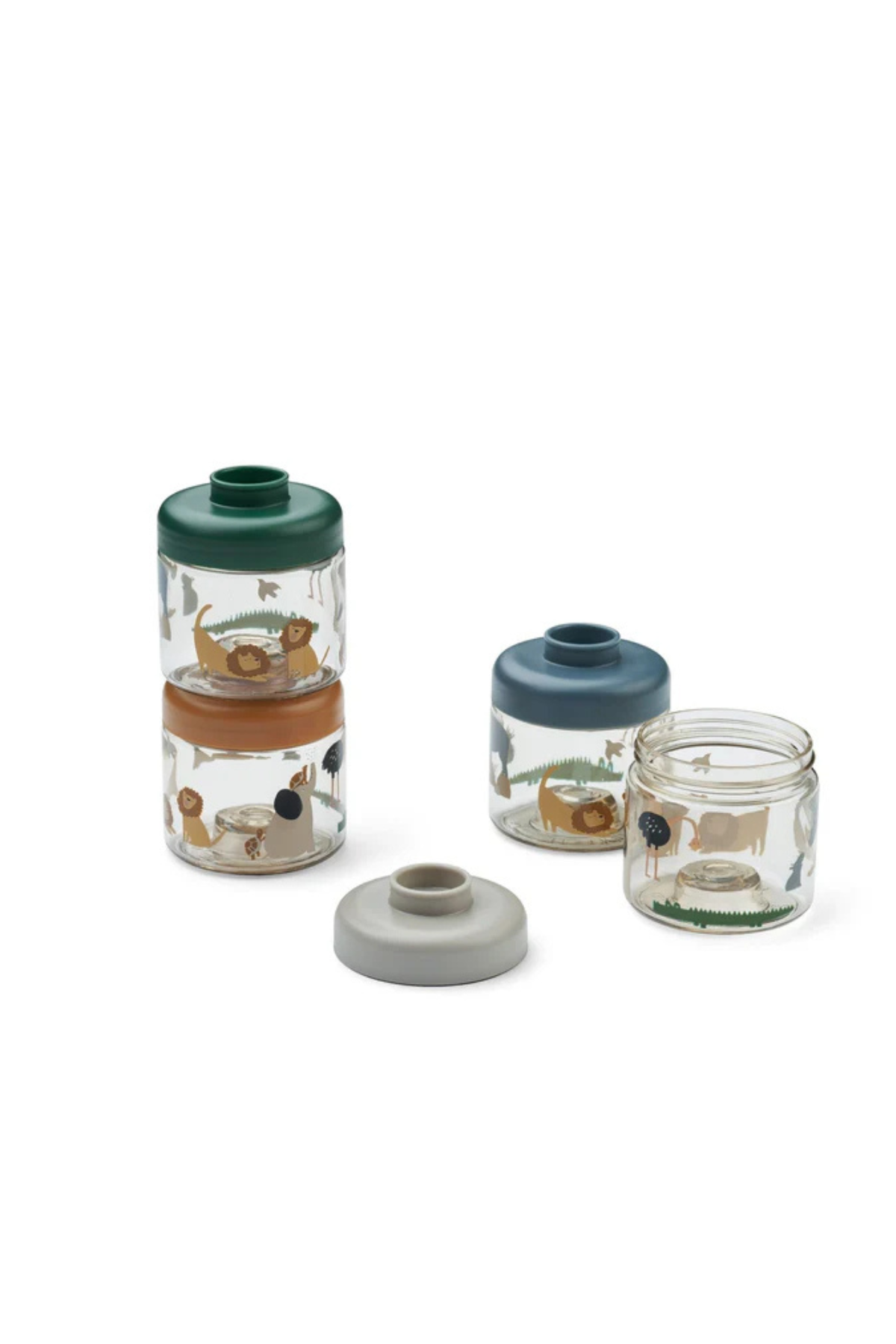 Baby Essensbehälter "Dominique" 4er Pack | verschiedene Designs