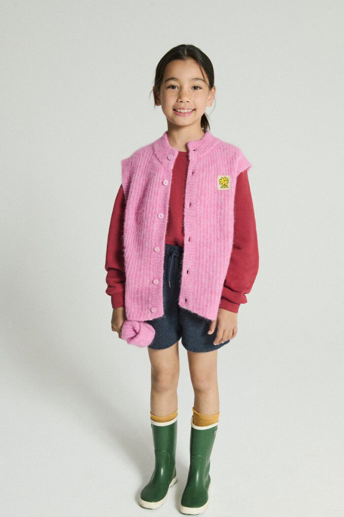 Strickjacke "East" | Pink