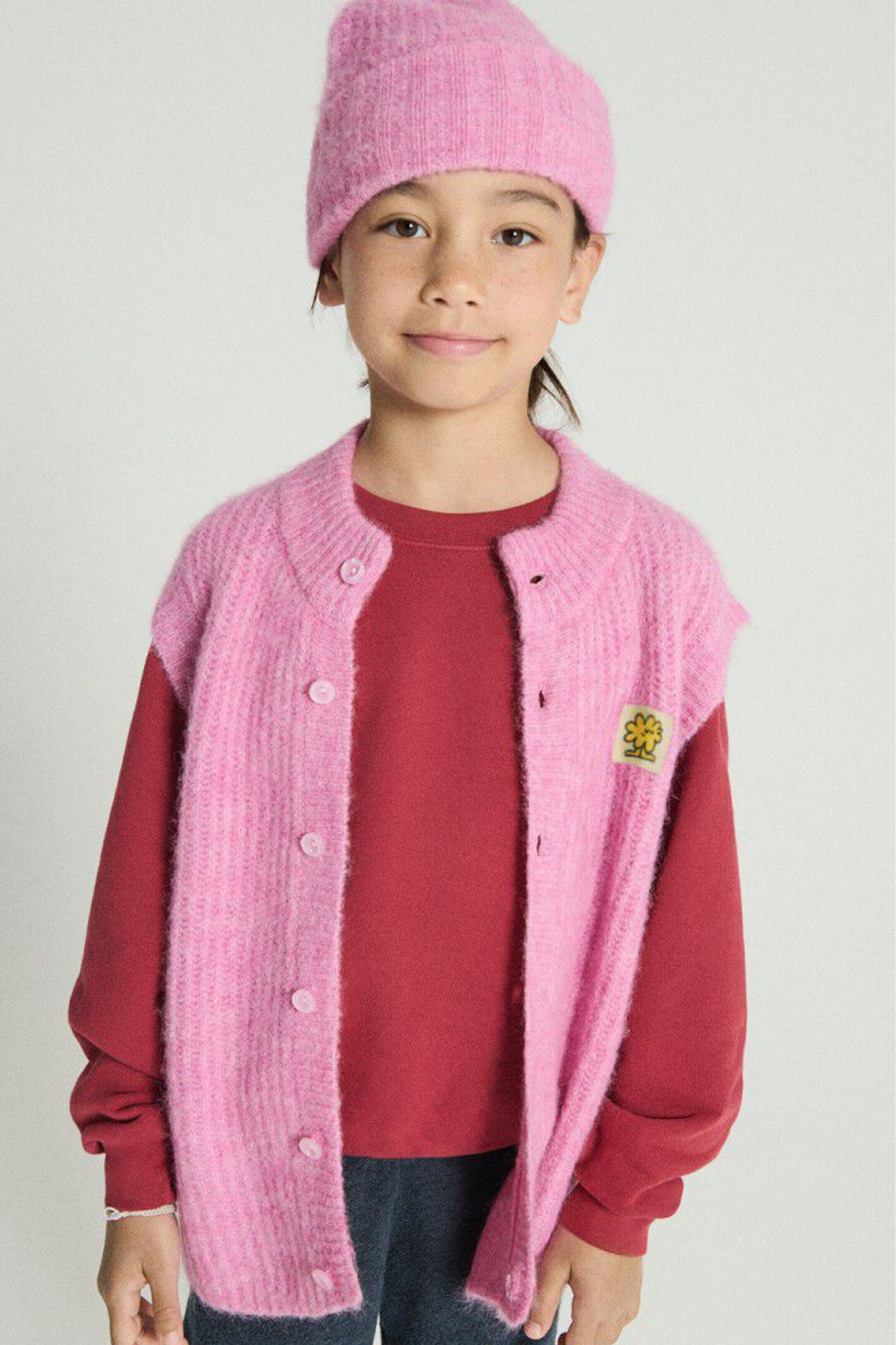 Strickjacke "East" | Pink