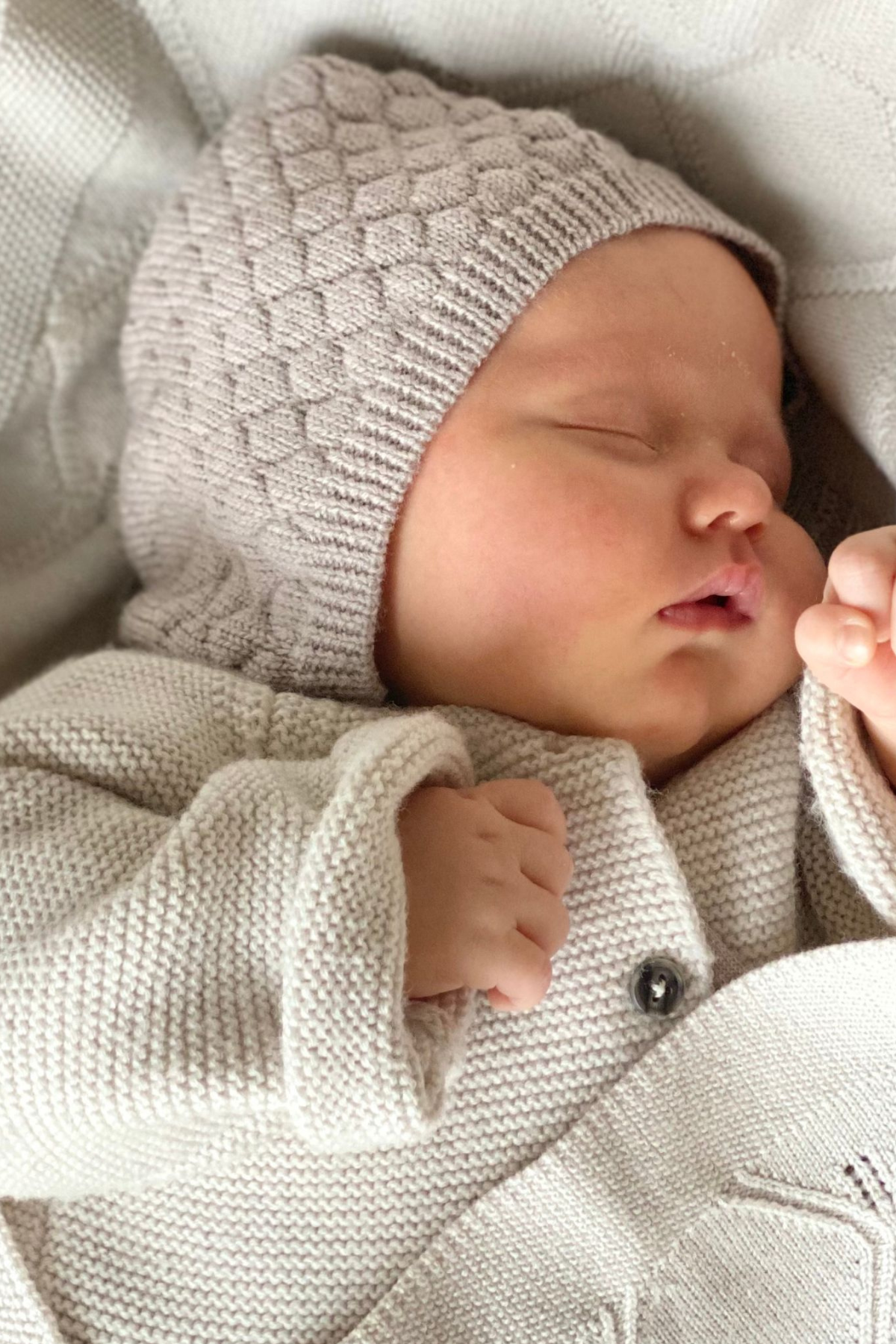 Babymütze "Ela" aus Merinowolle | verschiedene Farben