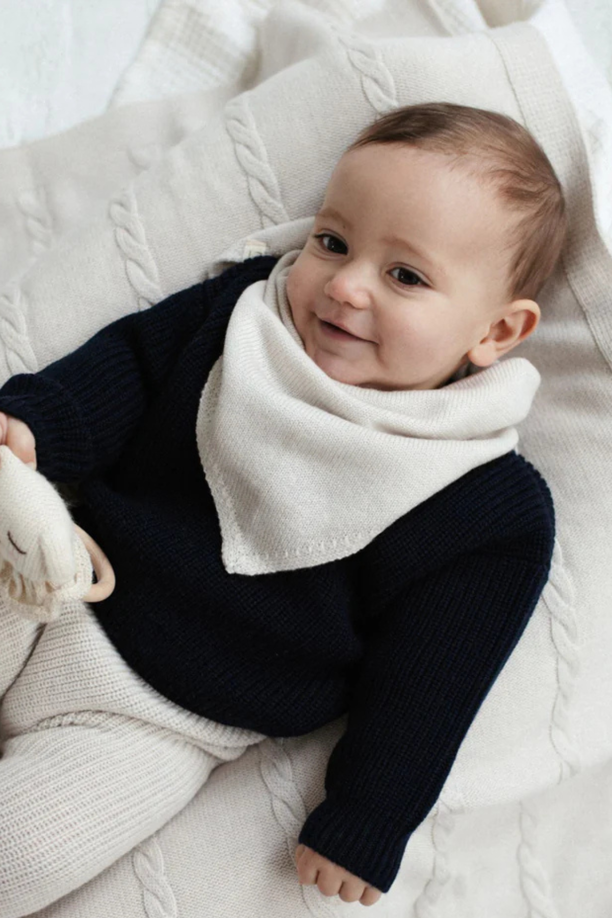 Dreieckstuch "Elise" aus Merinowolle | verschiedene Farben