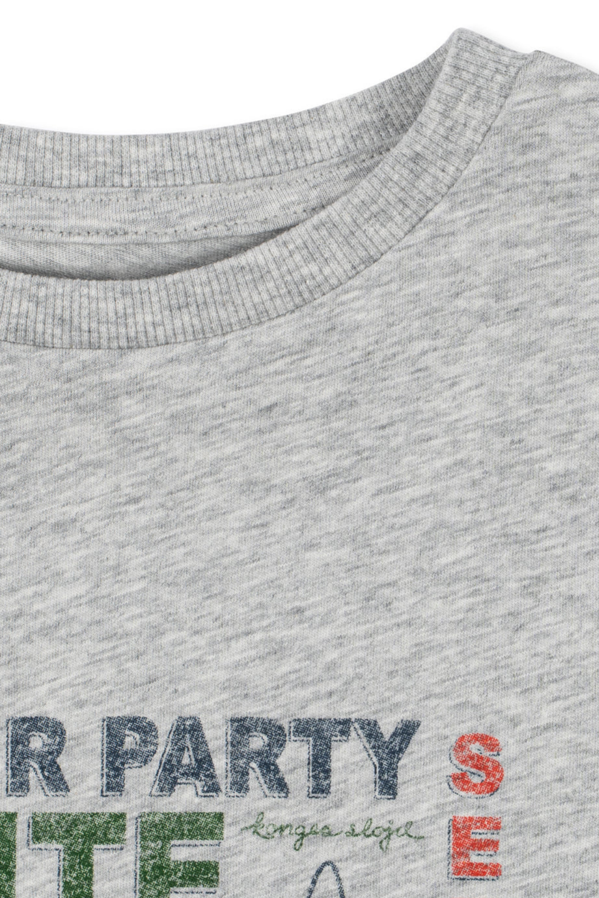 T-Shirt "Famo" | Grey Melange