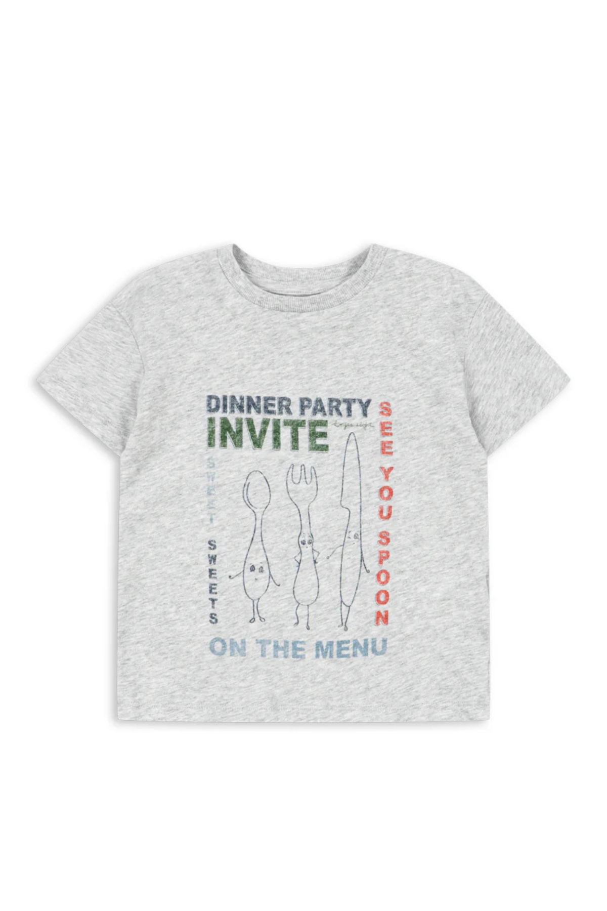 T-Shirt "Famo" | Grey Melange