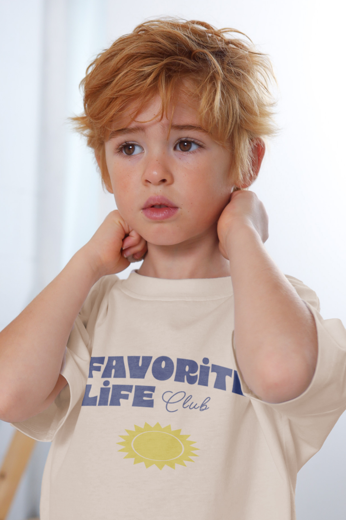 T-Shirt "Favorite Life" Kids | White