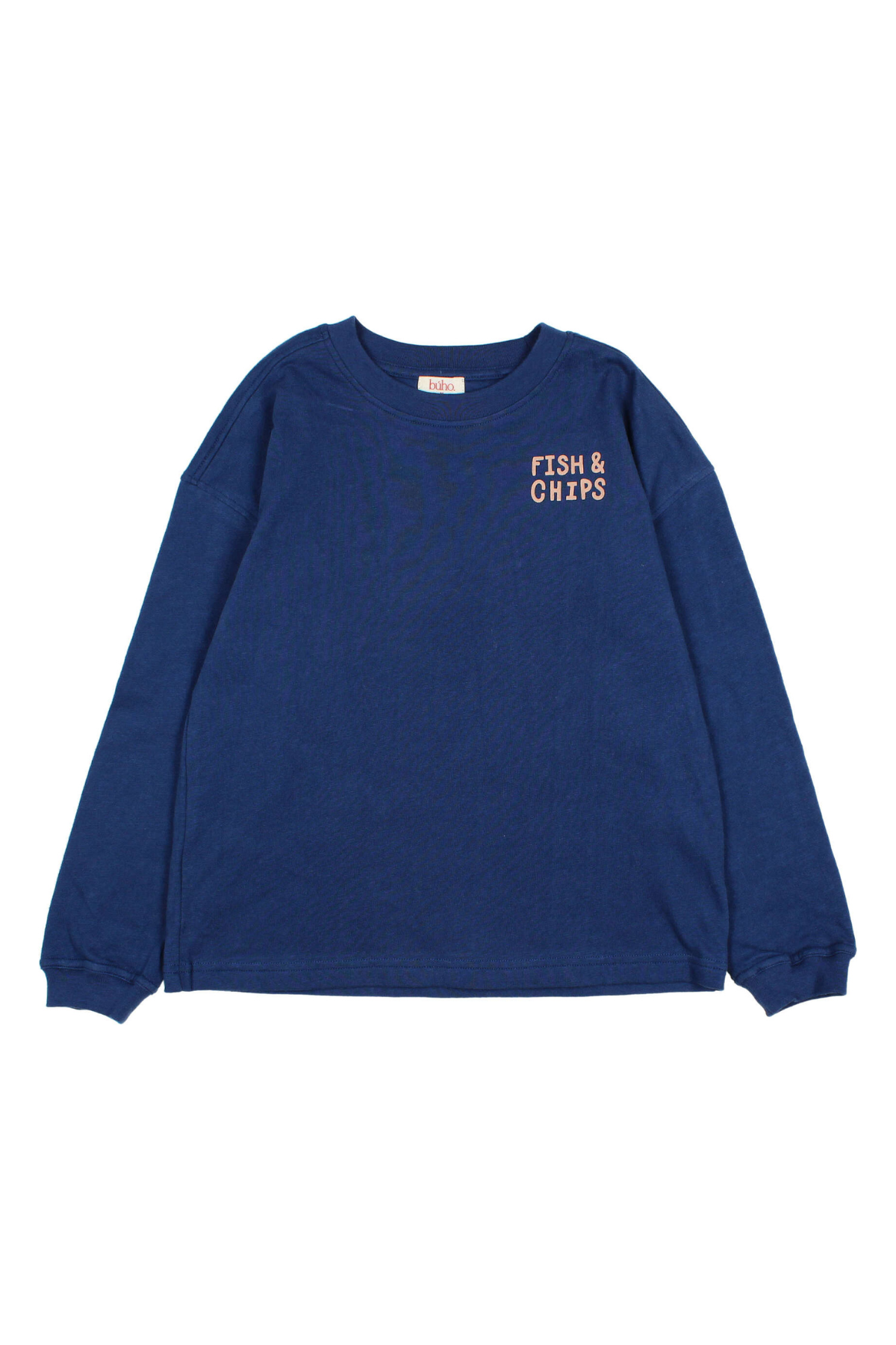 Longsleeve "Fish & Chips" für Kids | verschiedene Farben