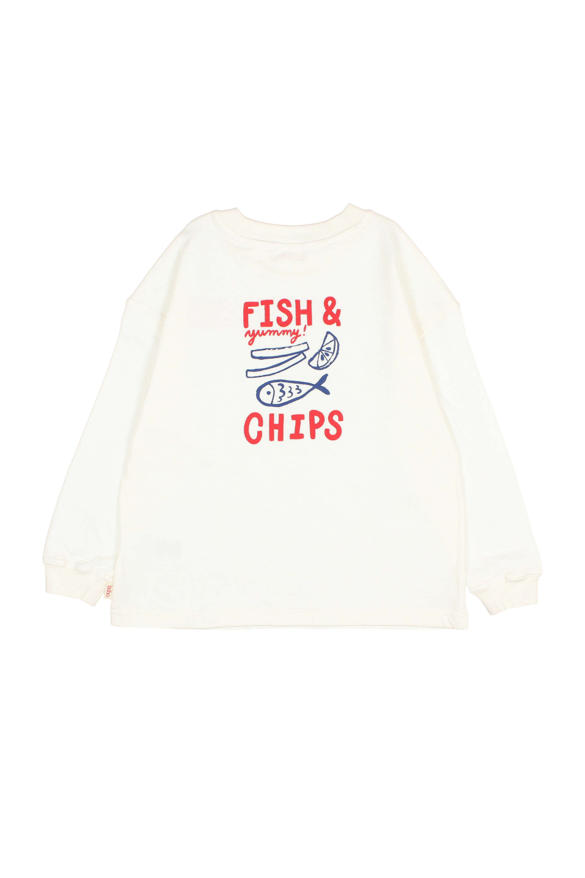 Longsleeve "Fish & Chips" für Kids | verschiedene Farben