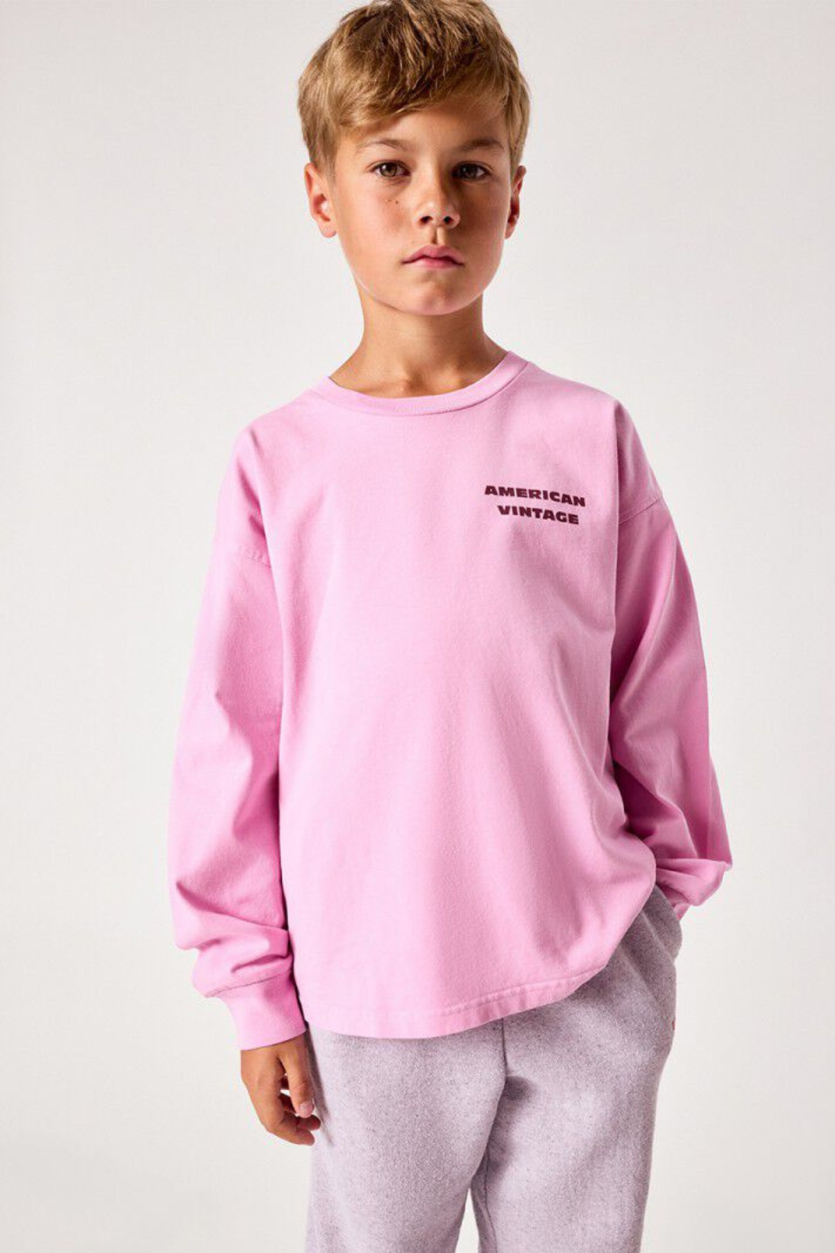 Longsleeve "Fizvalley" für Kids | BARBE A PAPA VINTAGE
