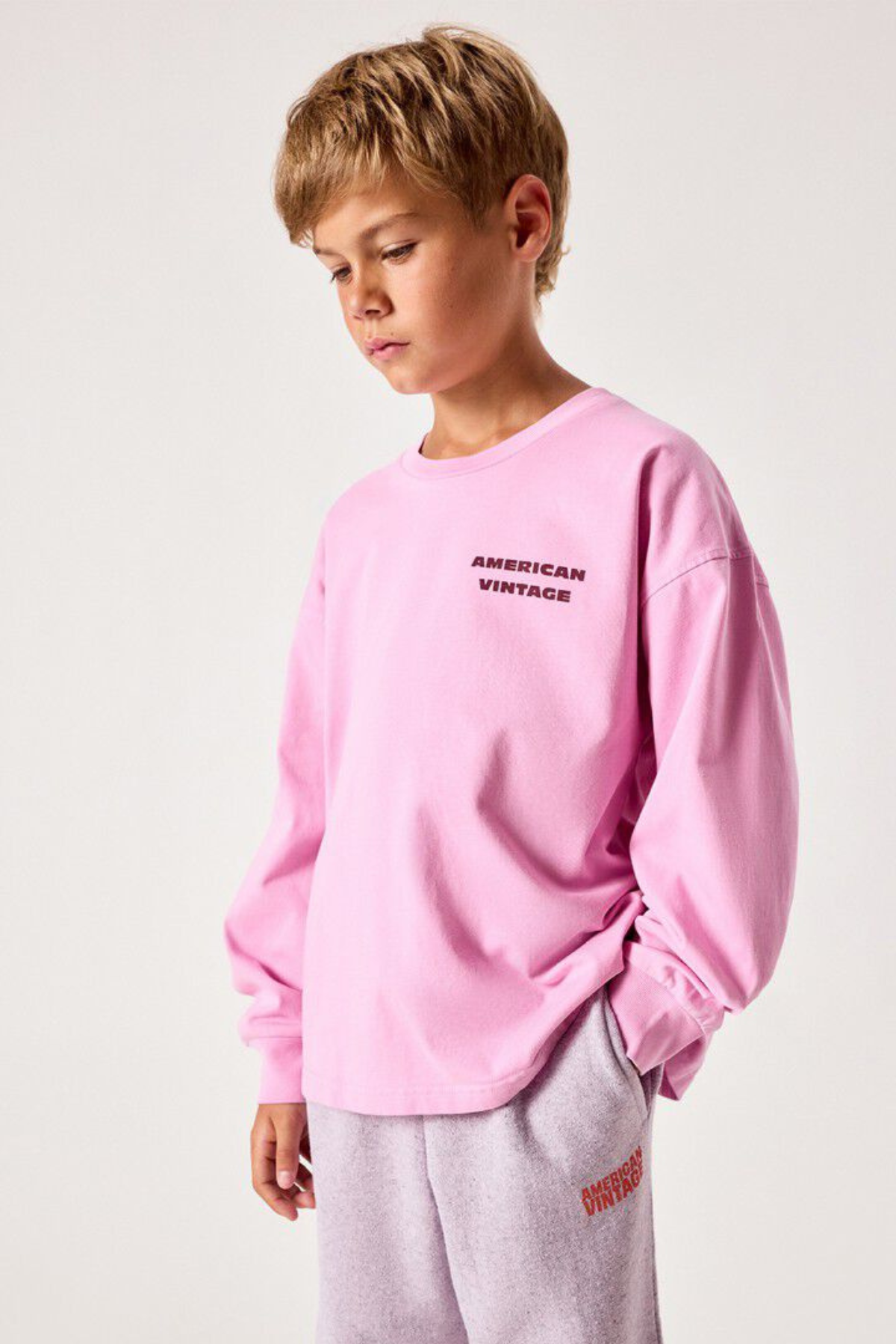 Longsleeve "Fizvalley" für Kids | BARBE A PAPA VINTAGE