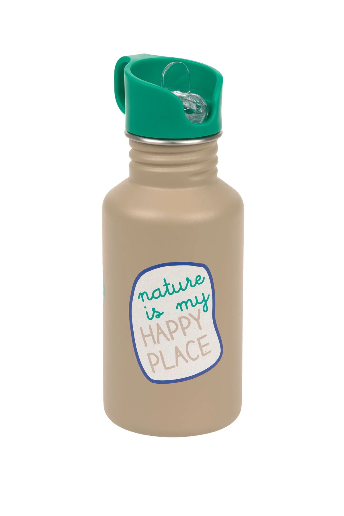 Flasche aus Edelstahl "Happy Trails" 500ml | Frosch