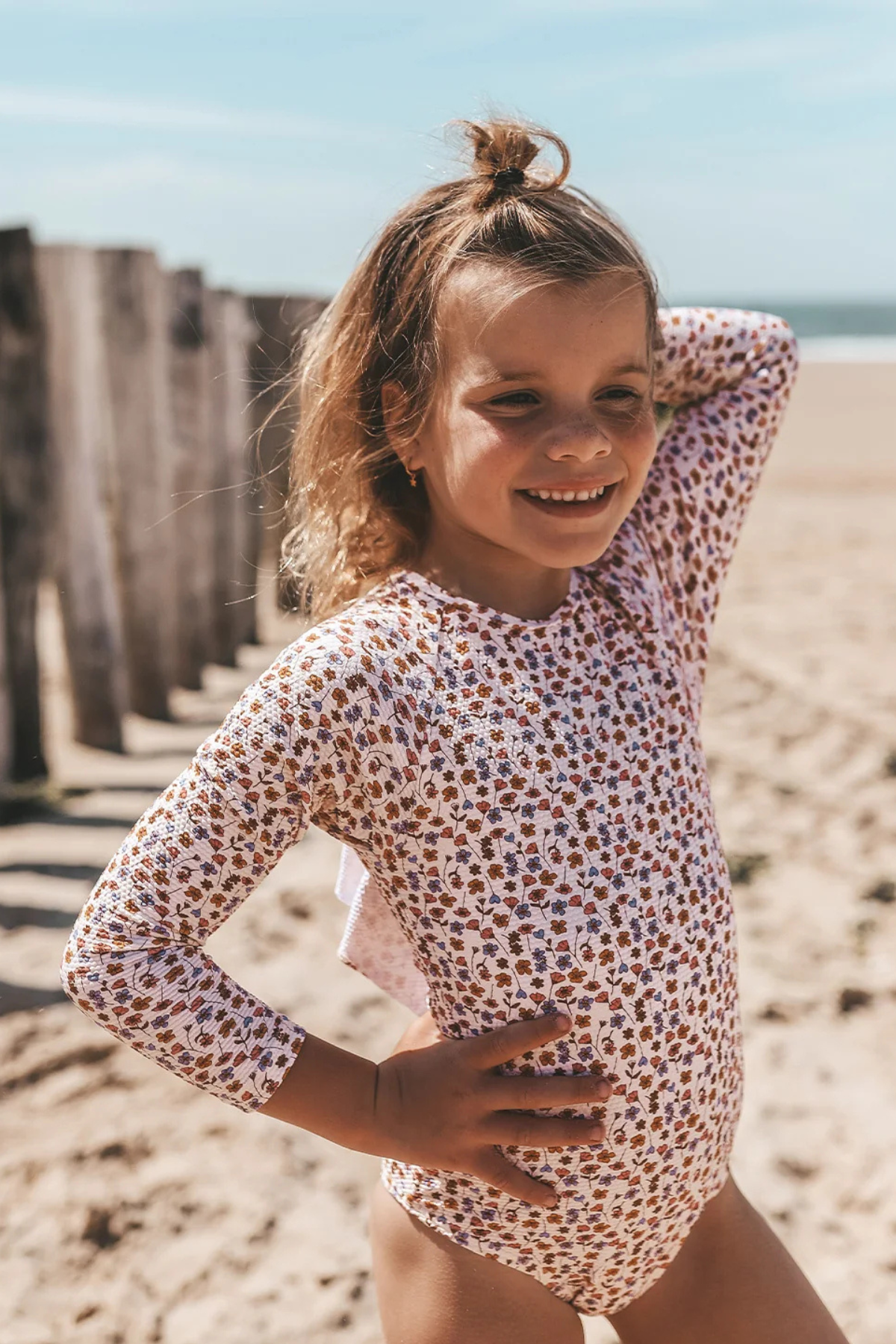 Bodysuit "Flower Bud" | Shortbread