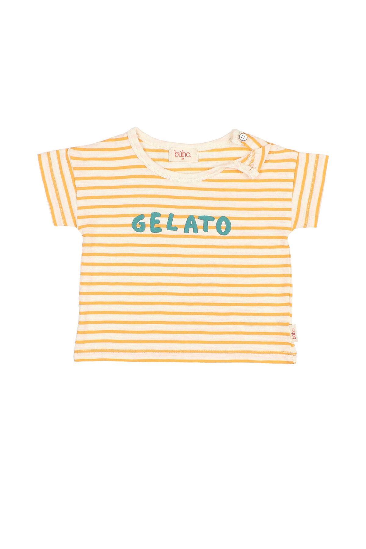 Gestreiftes T-Shirt | Coral