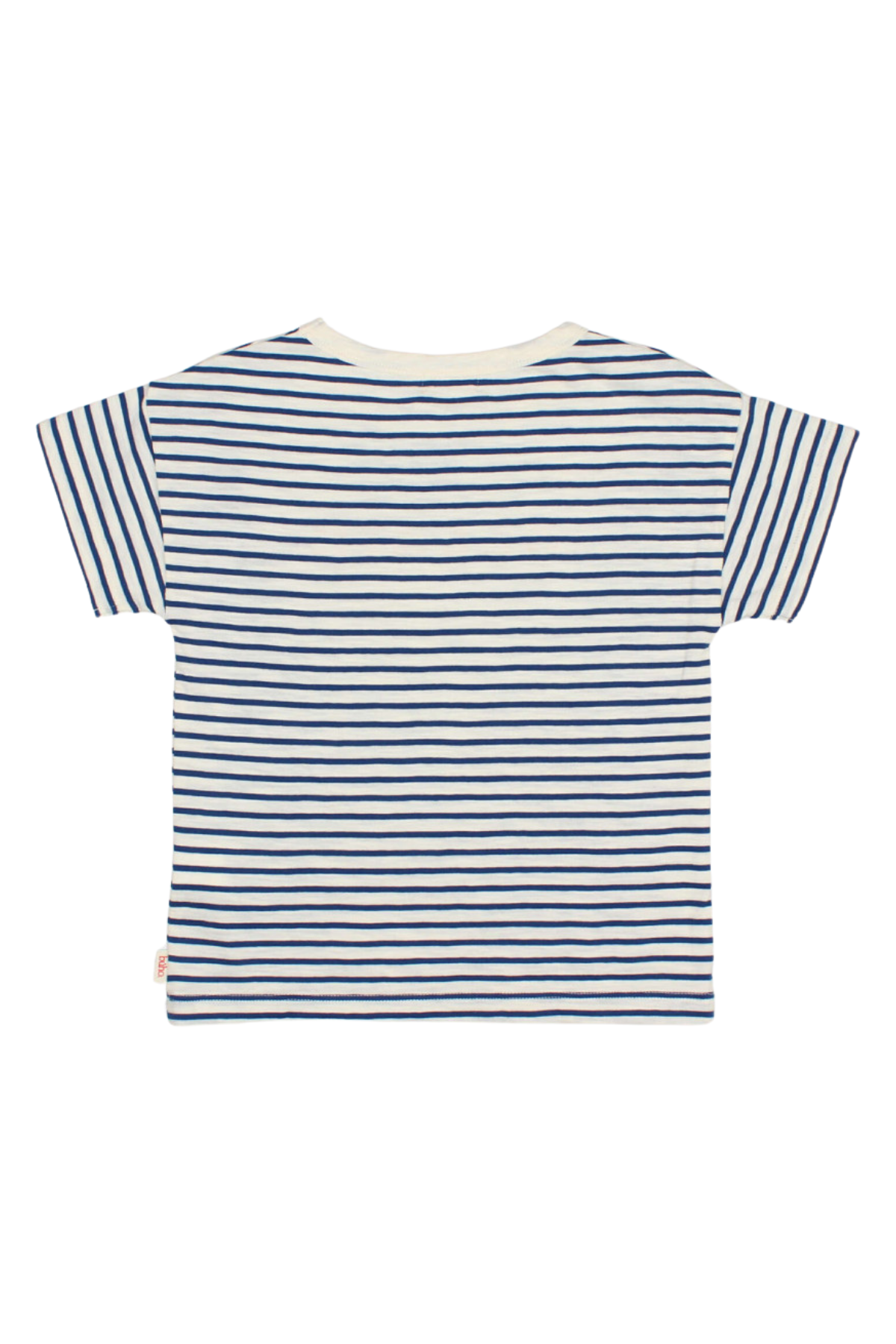 Gestreiftes T-Shirt aus Bio-Baumwolle | Navy
