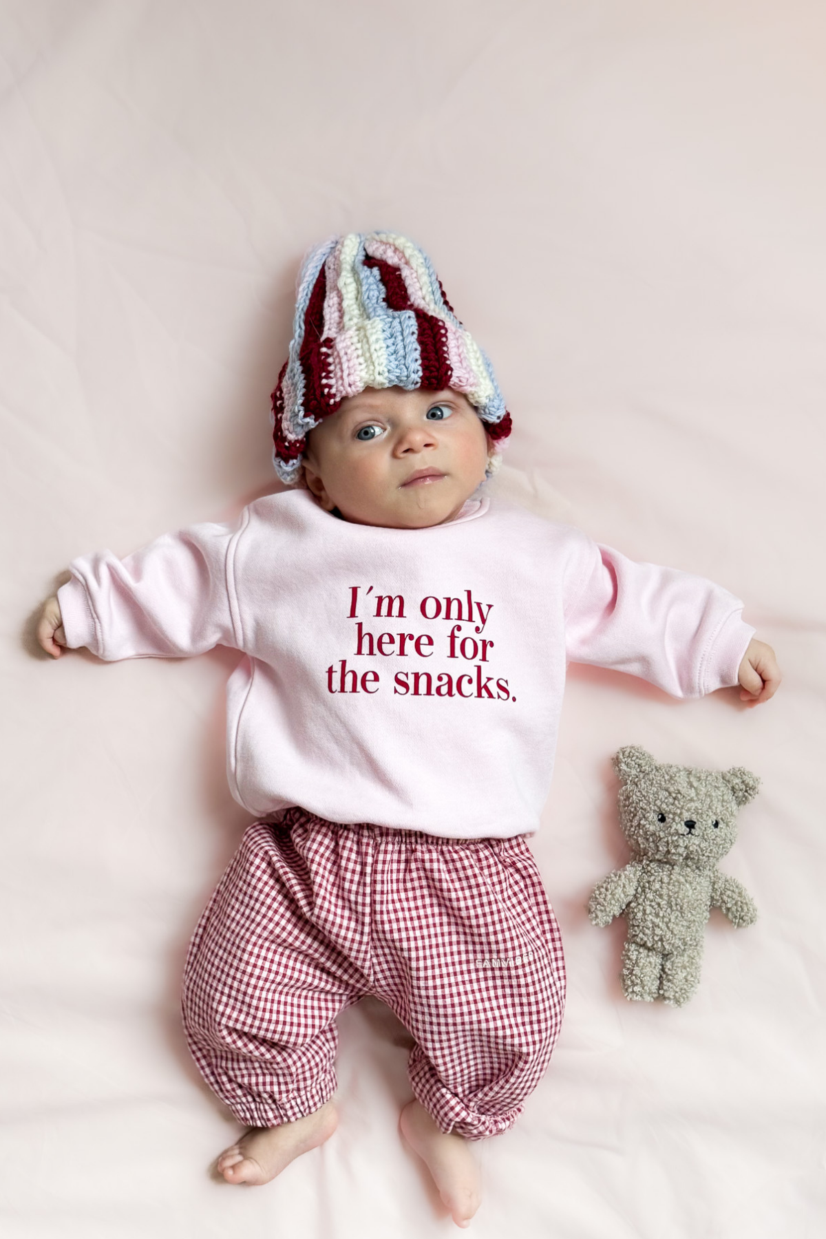 Hose "Gingham" Baby | Red