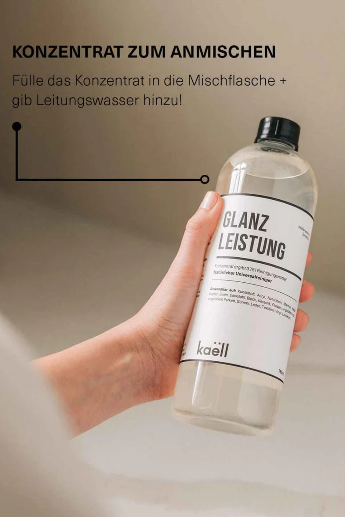 Natürlicher Universalreiniger "Glanzleistung" | 750ml