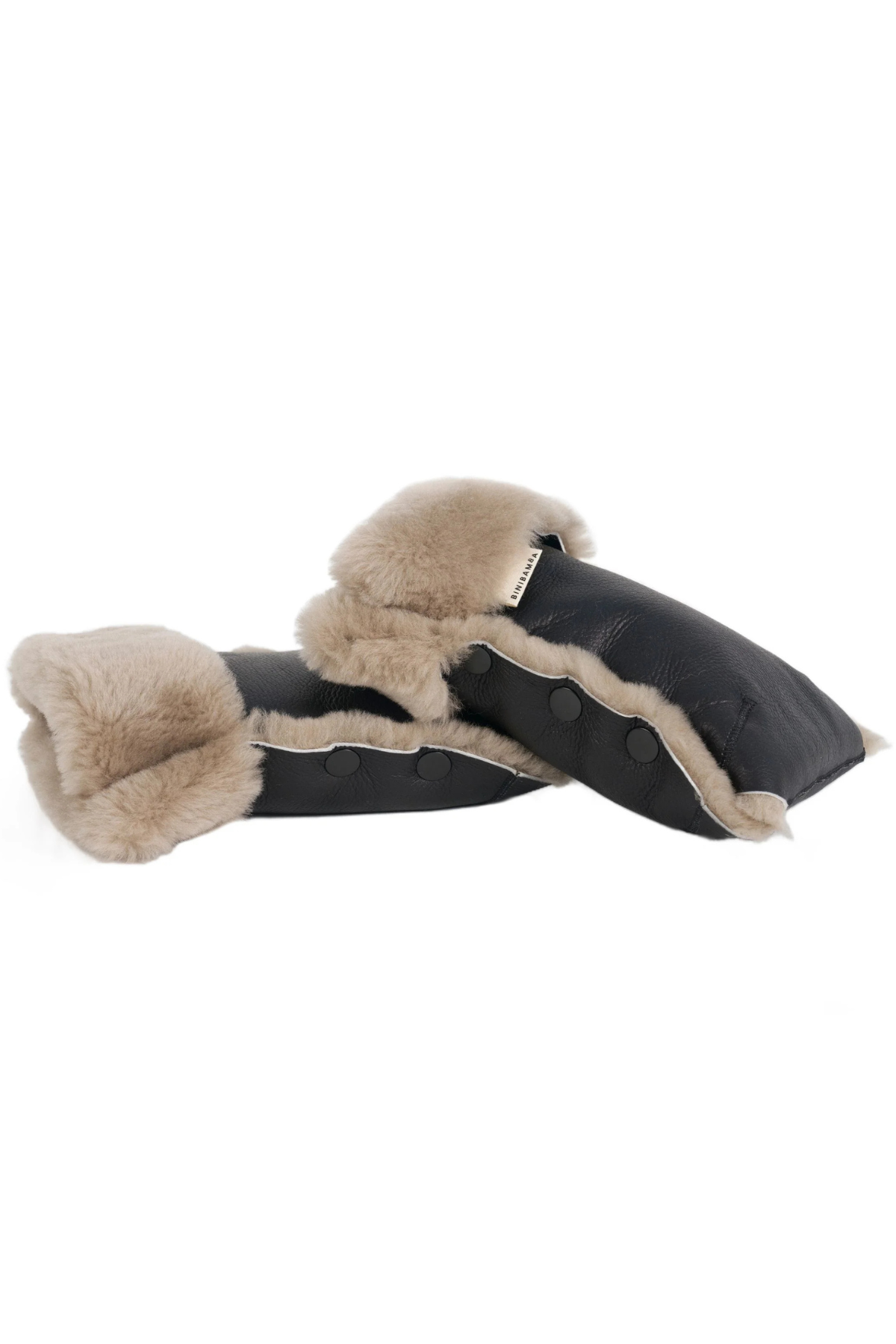 Kinderwagen-Handwärmer gefüttert mit 100% Merino-Lammfell | verschiedene Farben