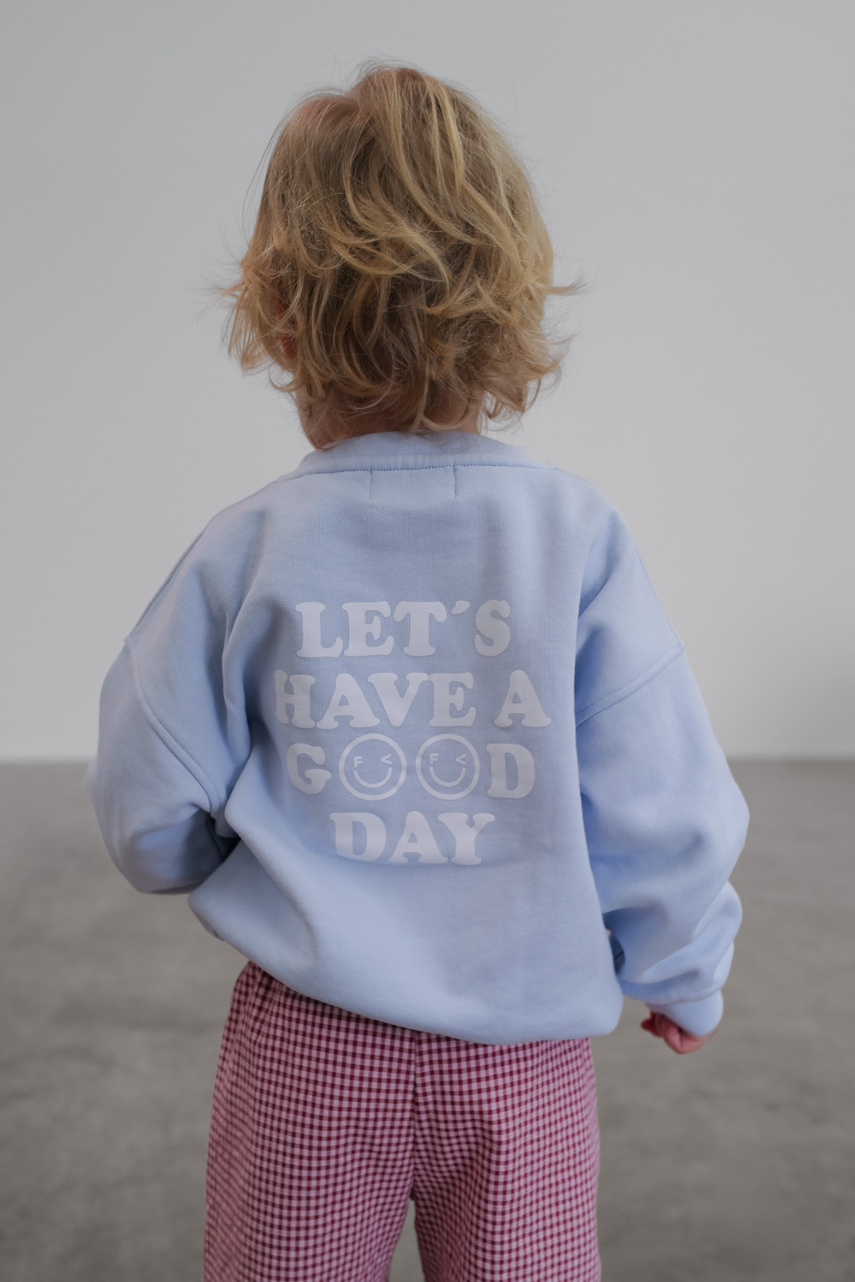 Sweater "Good Day" Kids | pastell-blue