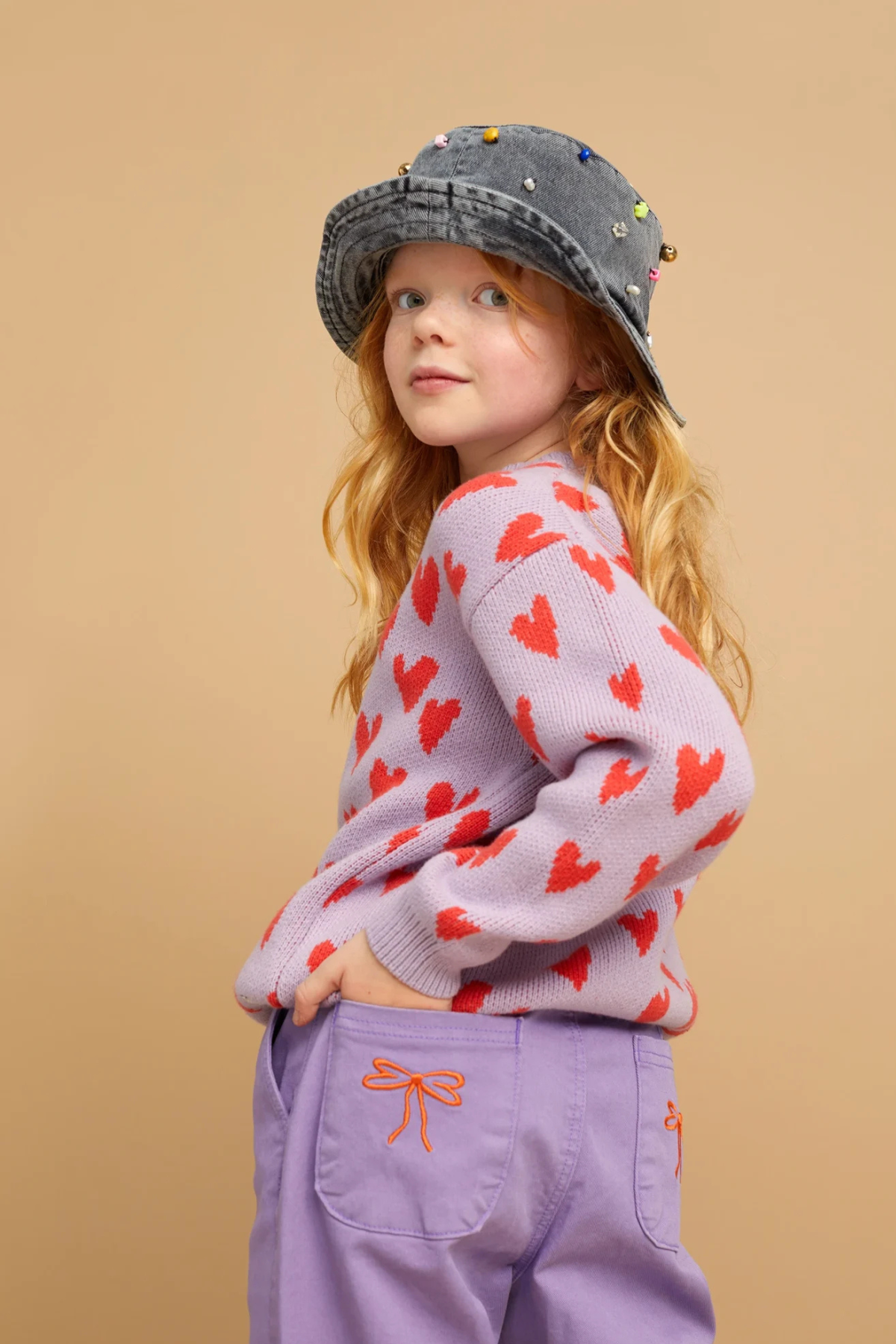 Pullover “Intarsia Hearts"